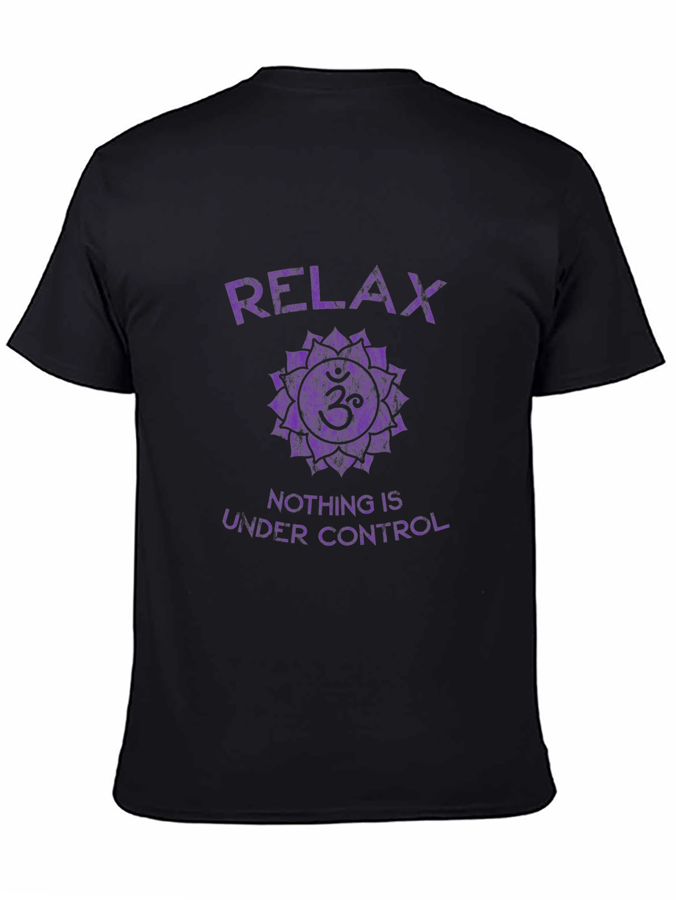 Relax Om Mandala Graphic T-Shirt