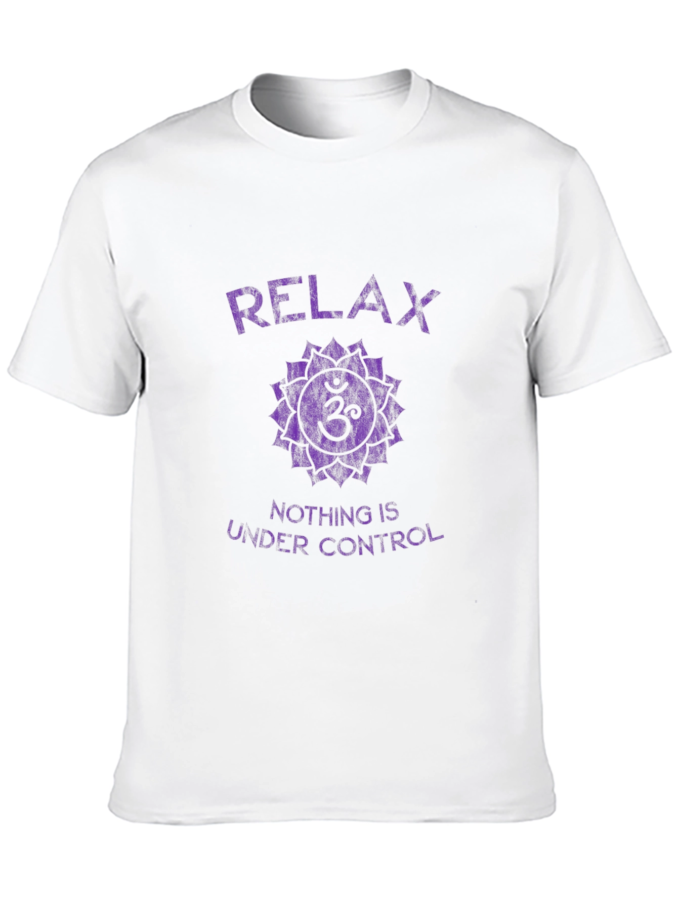 Relax Om Mandala Graphic T-Shirt