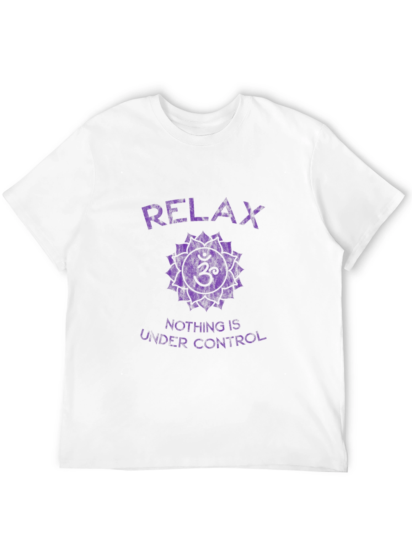 Relax Om Mandala Graphic T-Shirt