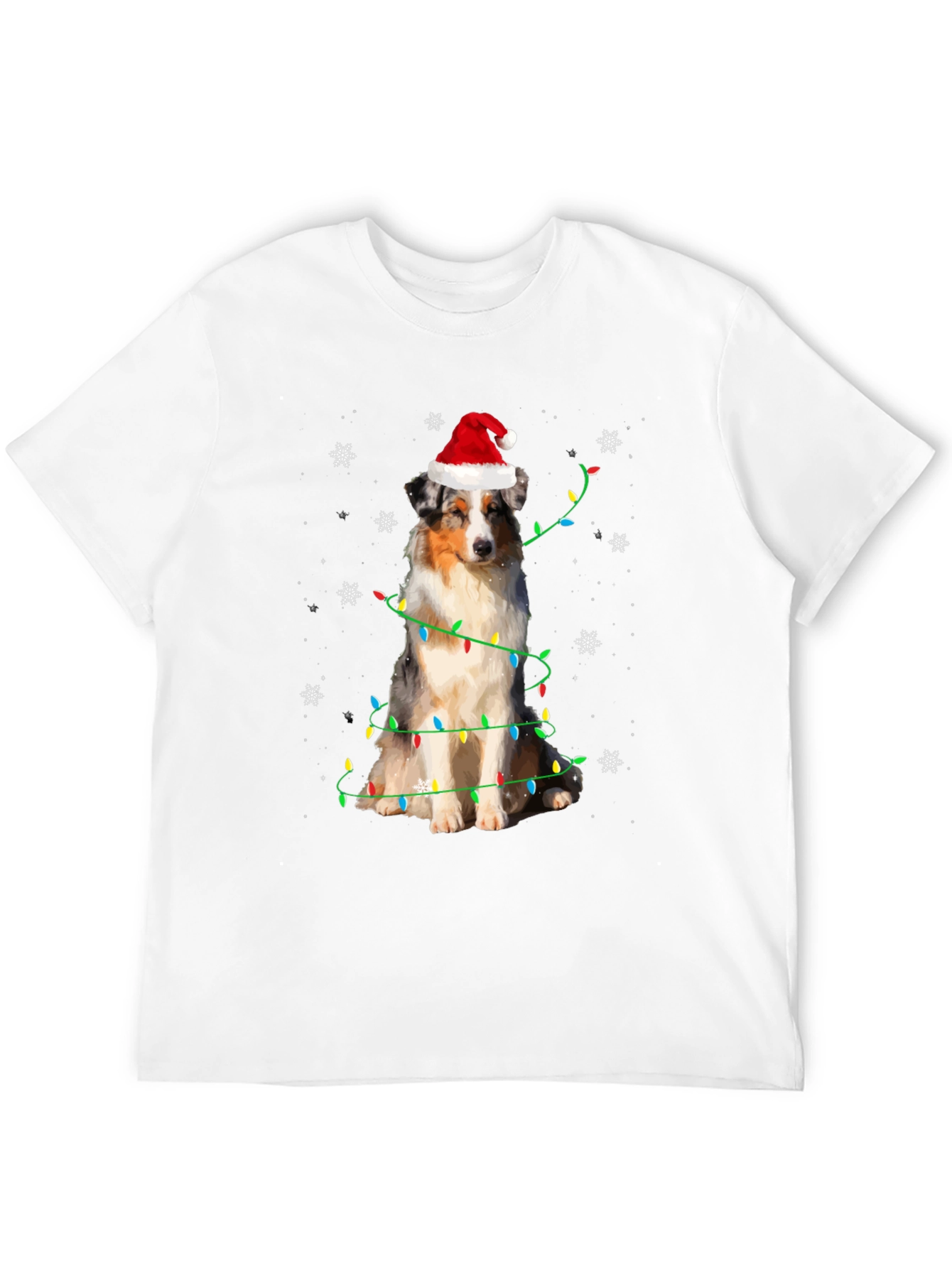 Festive Dog Christmas T-Shirt