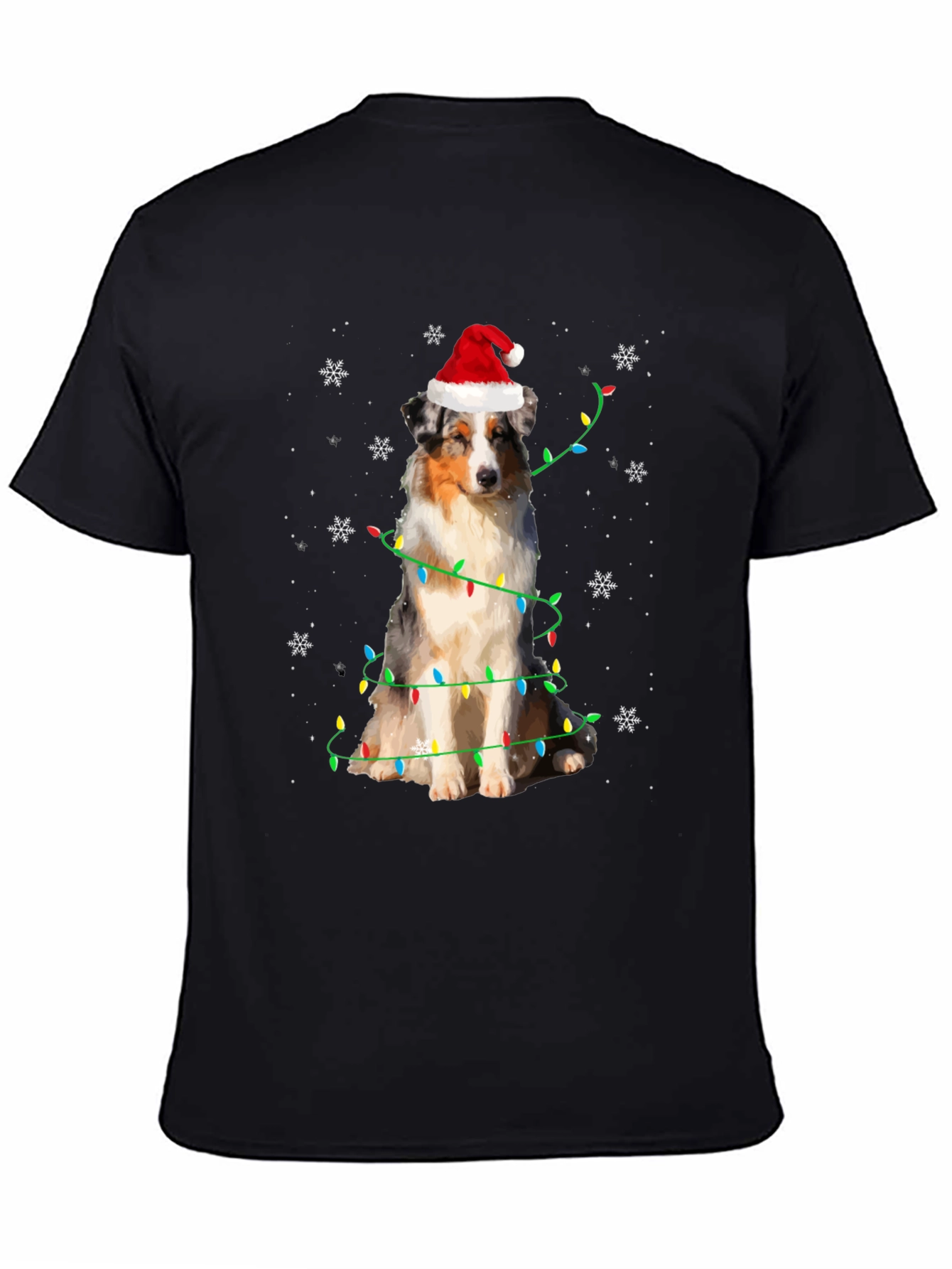 Festive Dog Christmas T-Shirt