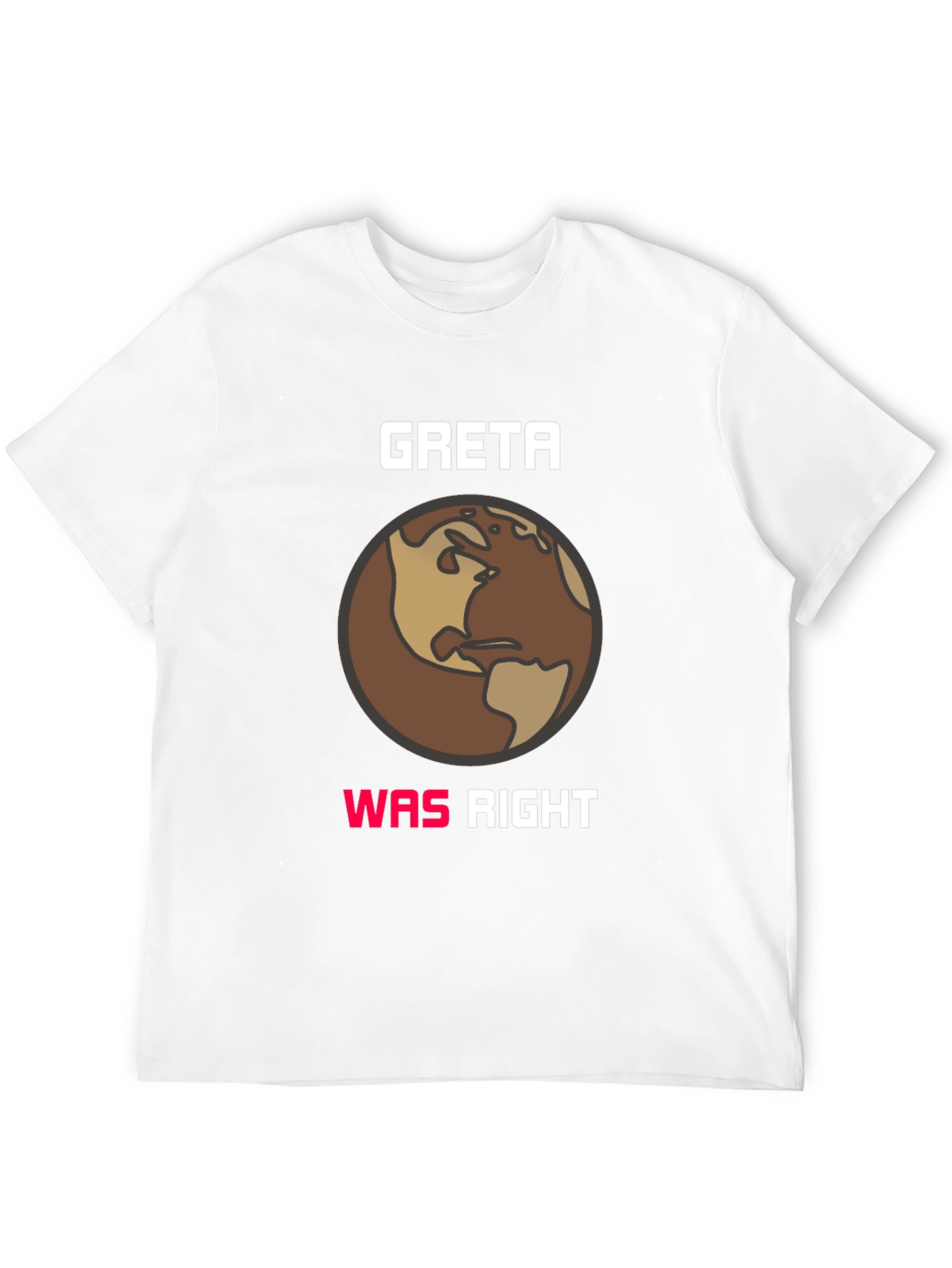 Greta Was Right Earth Graphic Tee