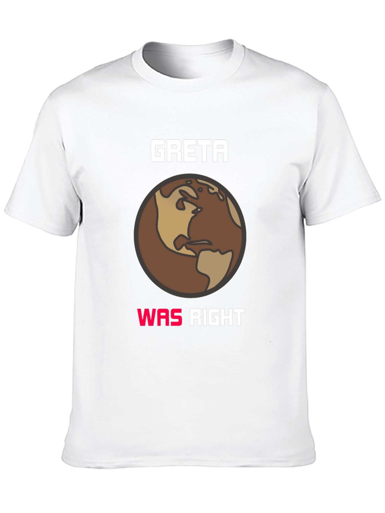 Greta Was Right Earth Graphic Tee