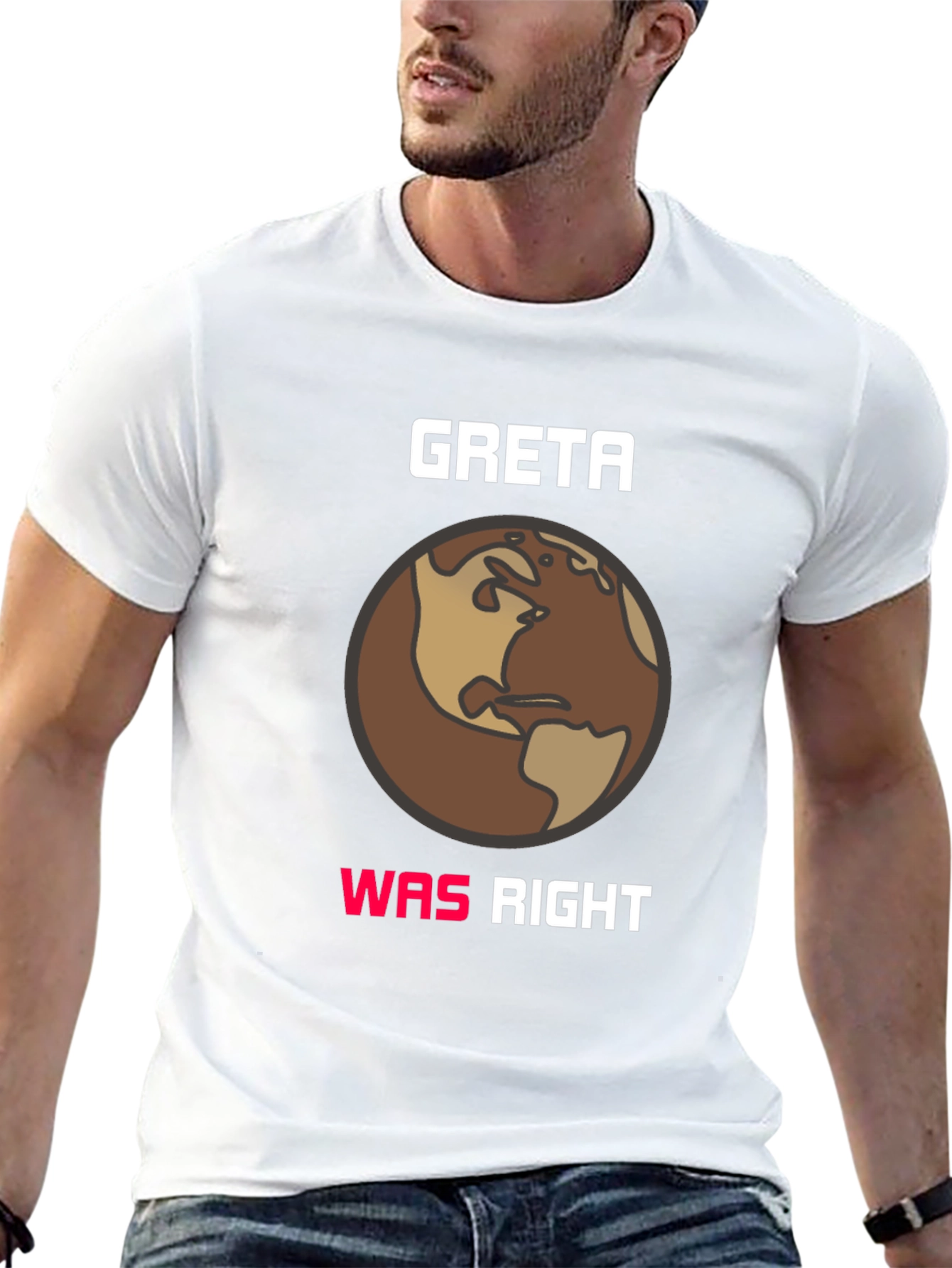 Greta Was Right Earth Graphic Tee