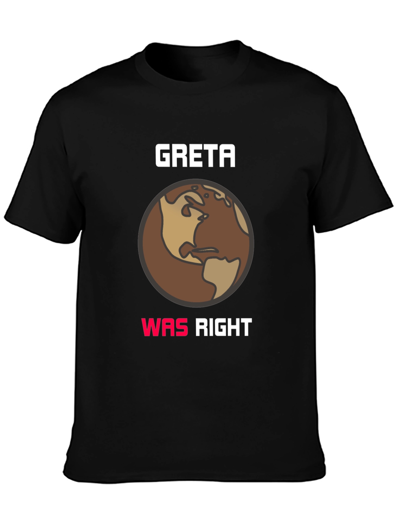 Greta Was Right Earth Graphic Tee