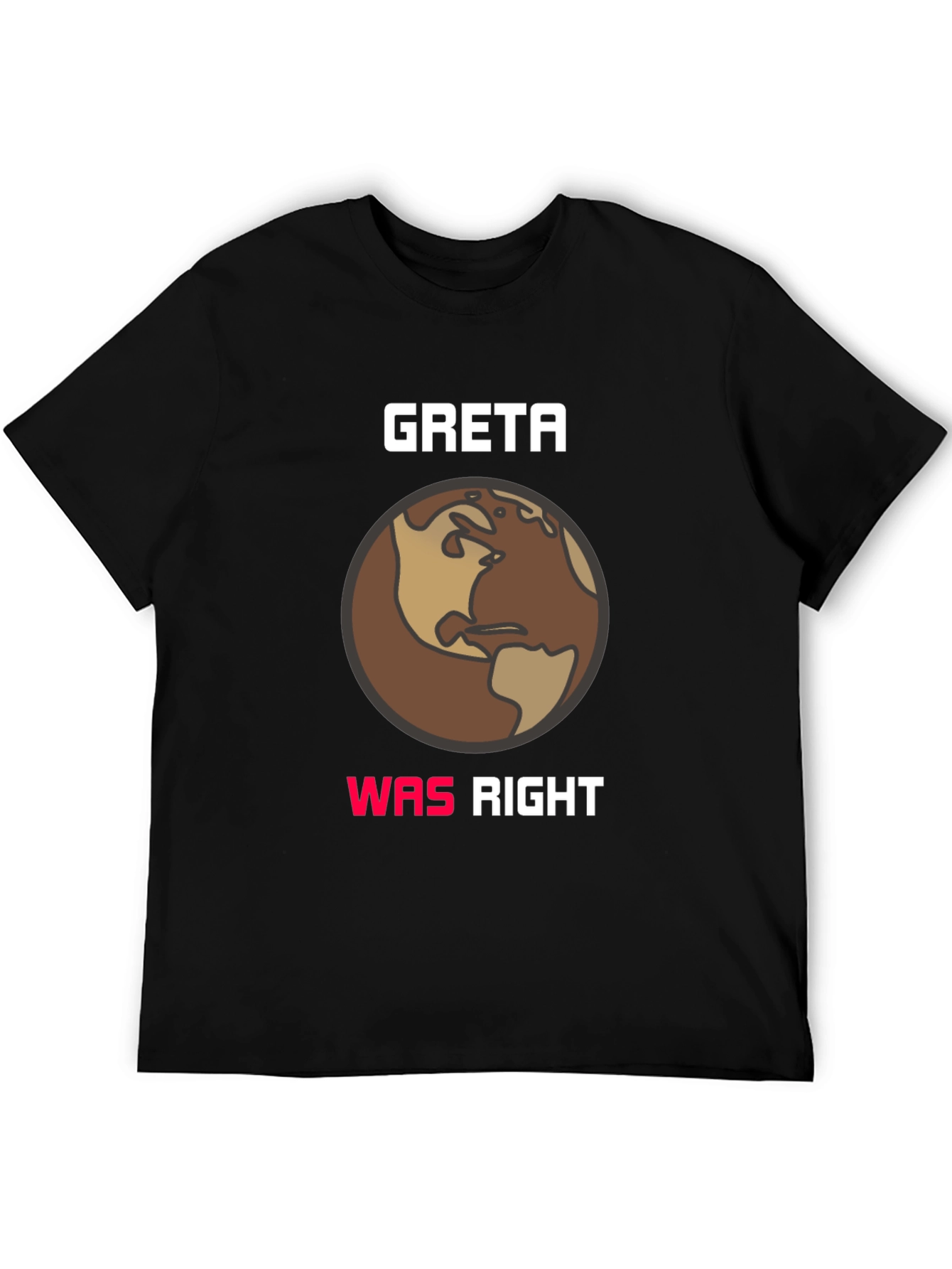 Greta Was Right Earth Graphic Tee
