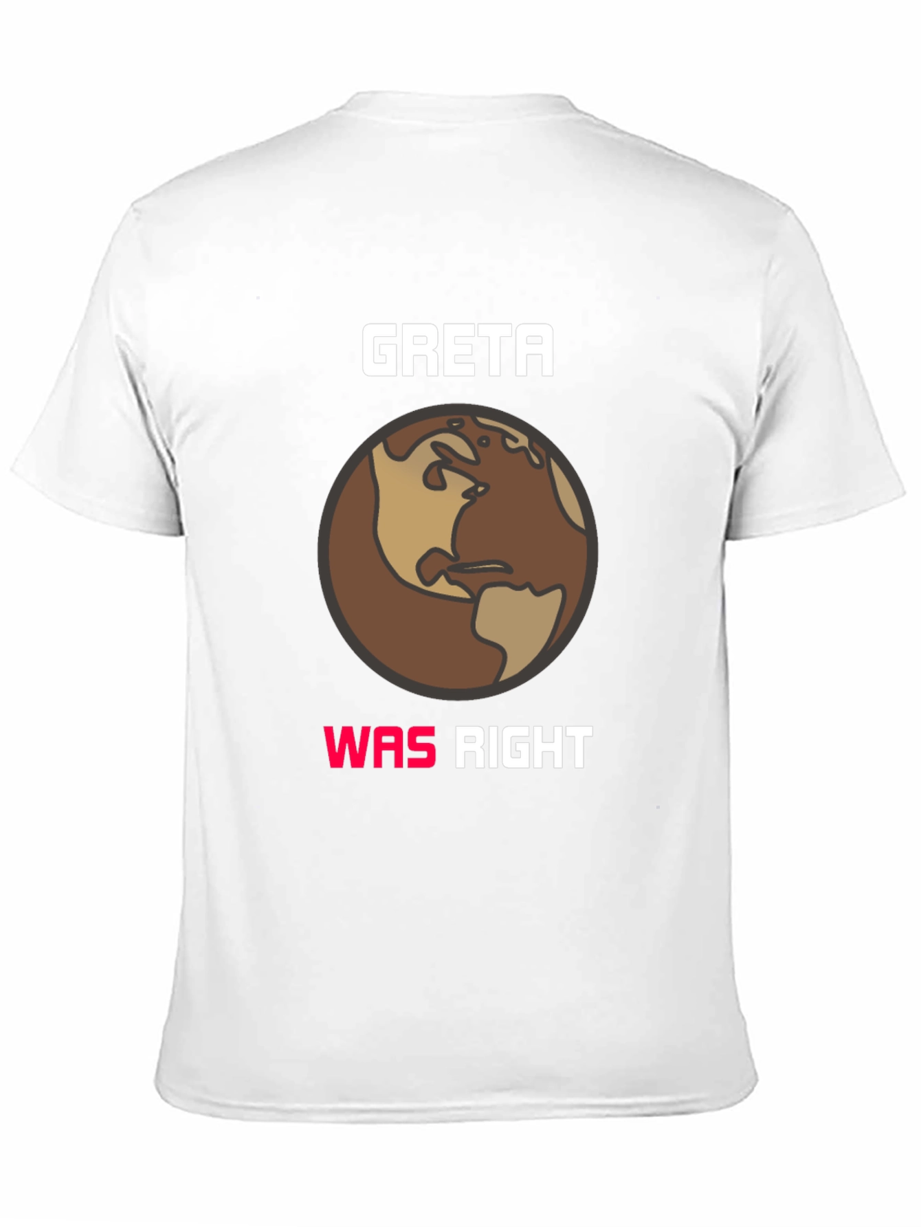 Greta Was Right Earth Graphic Tee