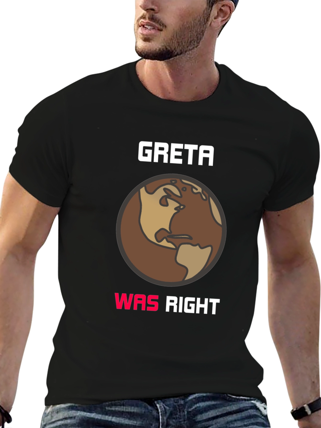 Greta Was Right Earth Graphic Tee