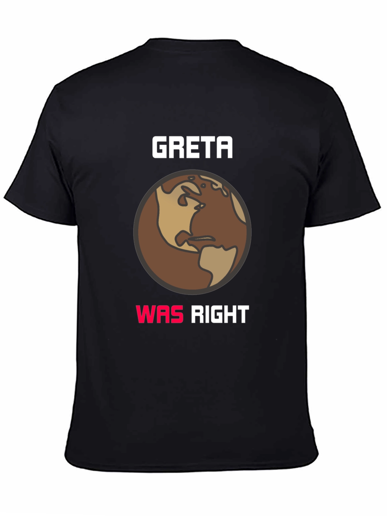 Greta Was Right Earth Graphic Tee