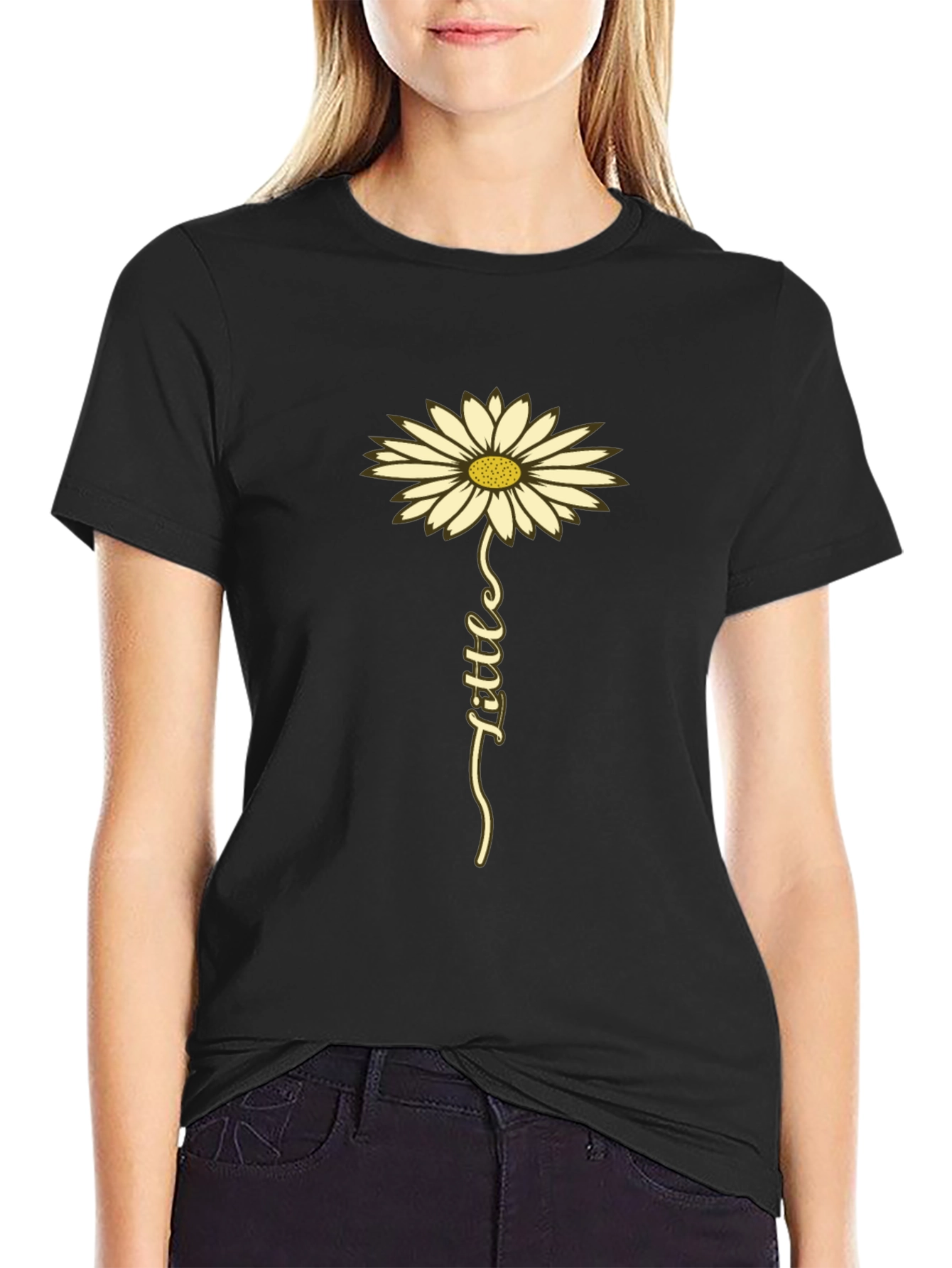 Daisy Flower Little Graphic T-Shirt