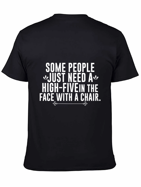 Funny High-Five In The Face With A Chair T-Shirt