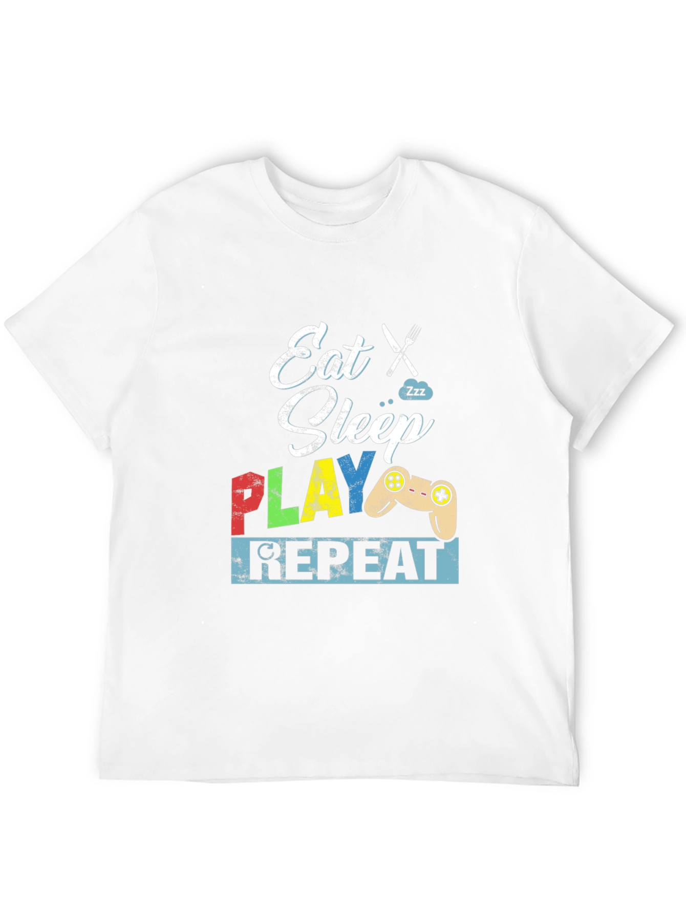 Eat Sleep Play Repeat Gamer T-Shirt