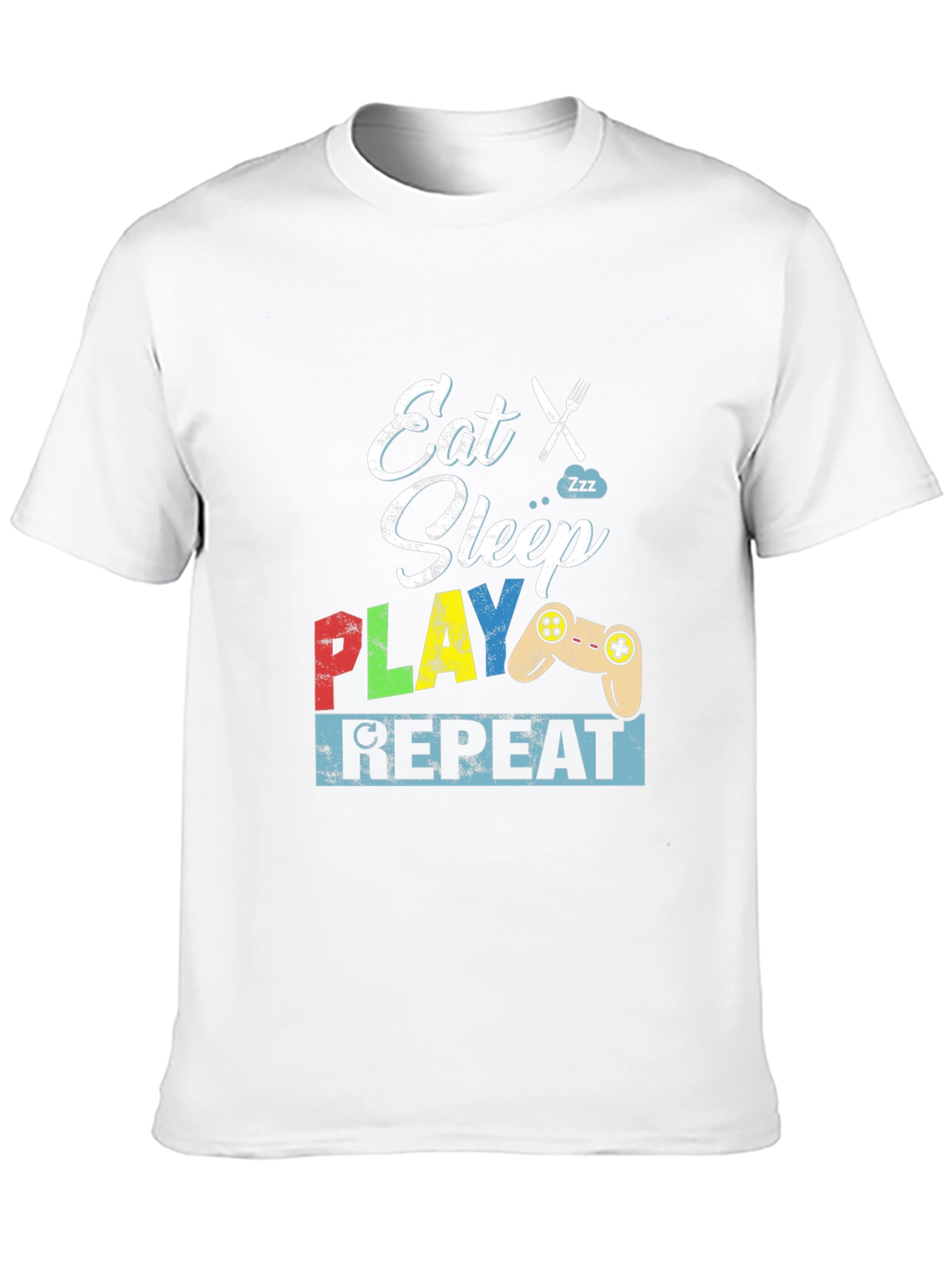 Eat Sleep Play Repeat Gamer T-Shirt