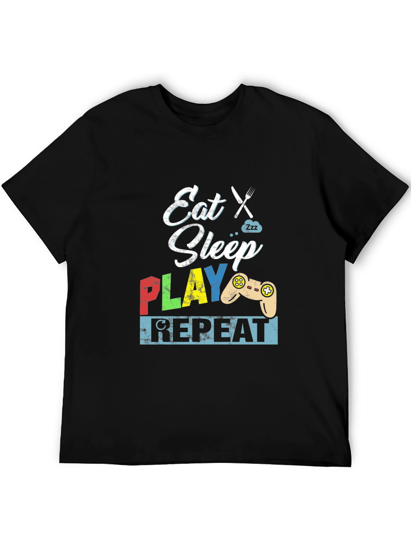Eat Sleep Play Repeat Gamer T-Shirt