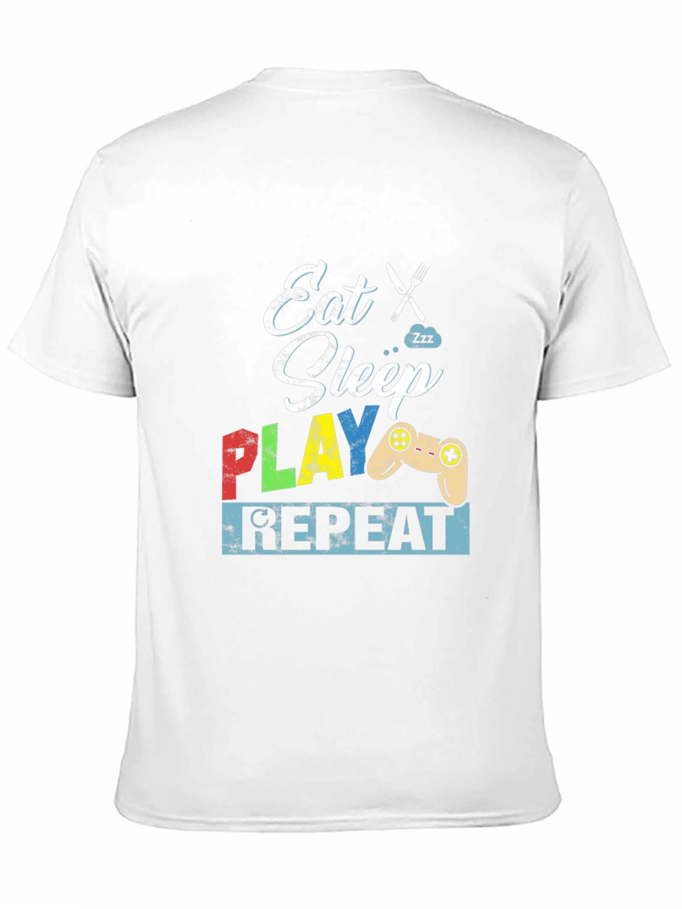 Eat Sleep Play Repeat Gamer T-Shirt