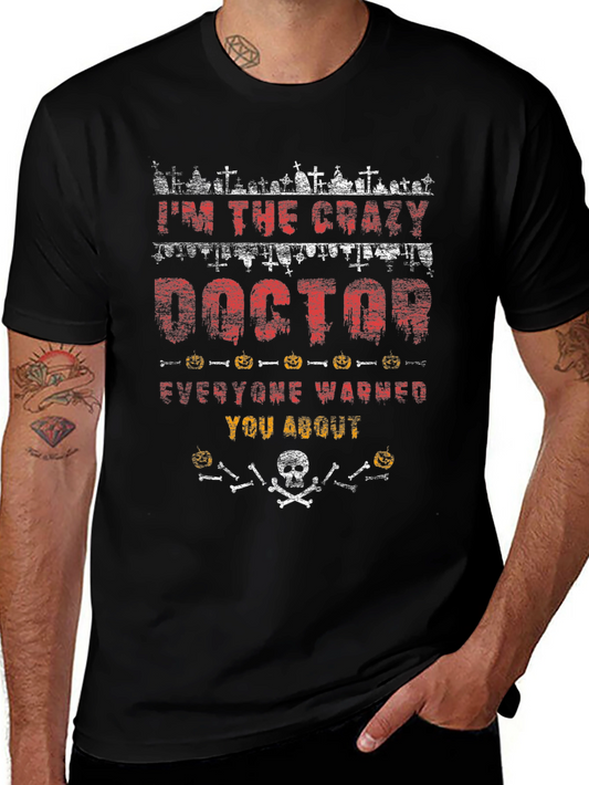 Crazy Doctor Halloween T-Shirt