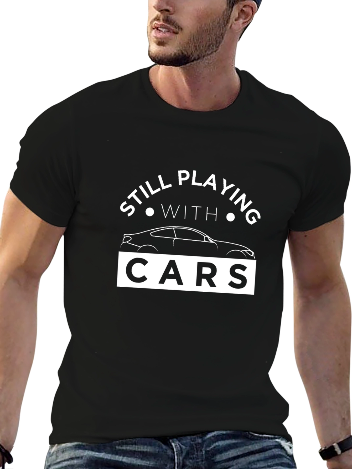 Still Playing with Cars Graphic Tee
