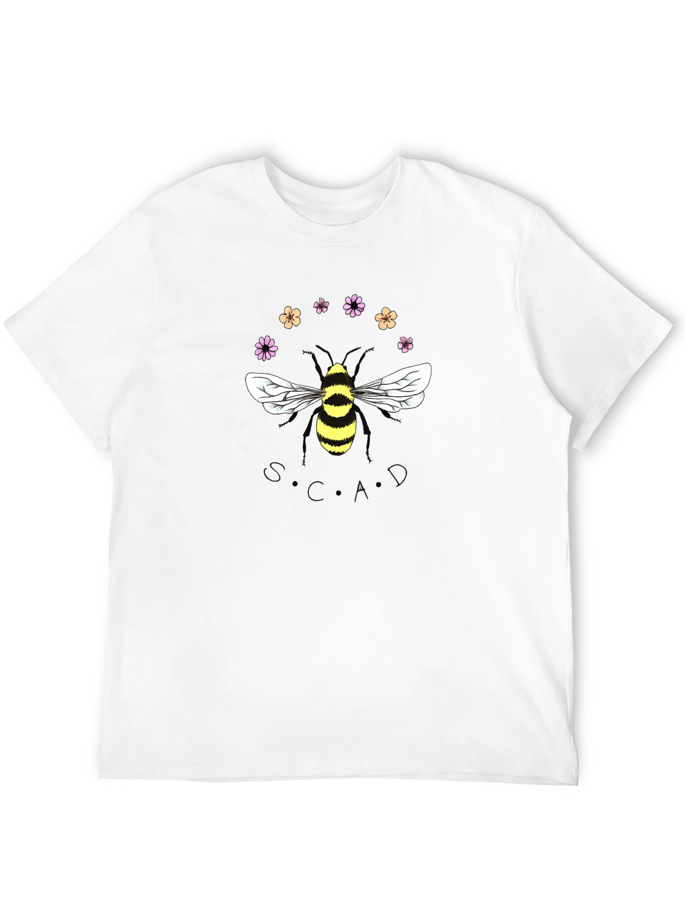 SCAD Bee Graphic Black T-Shirt