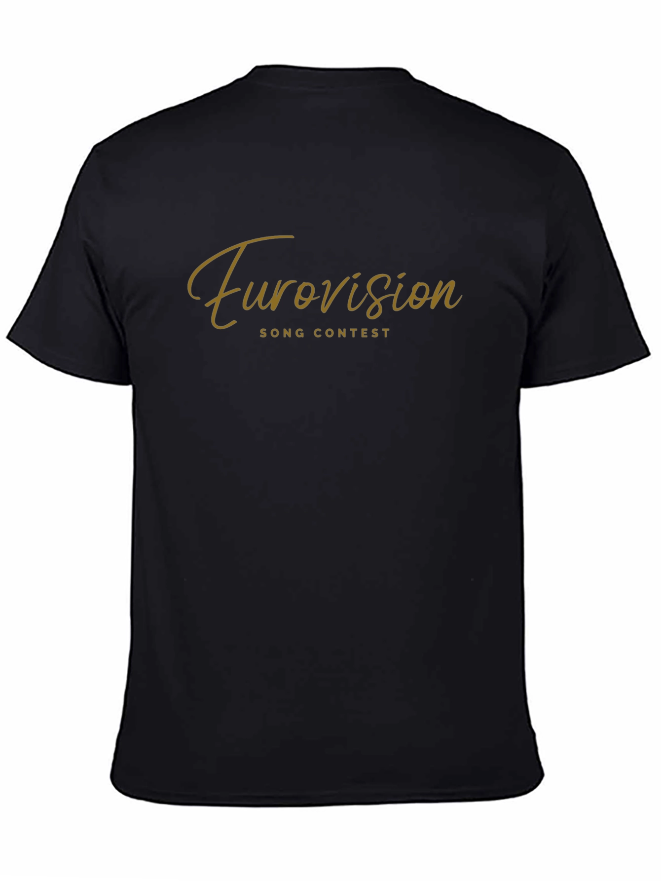 Eurovision Song Contest Black T-Shirt