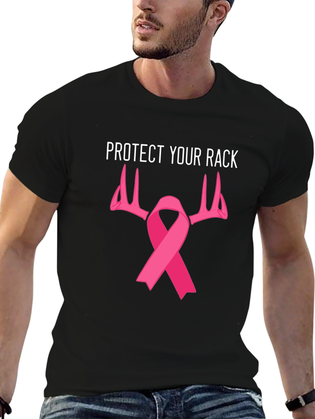 Protect Your Rack Tee - Breast Cancer Awareness Shirt