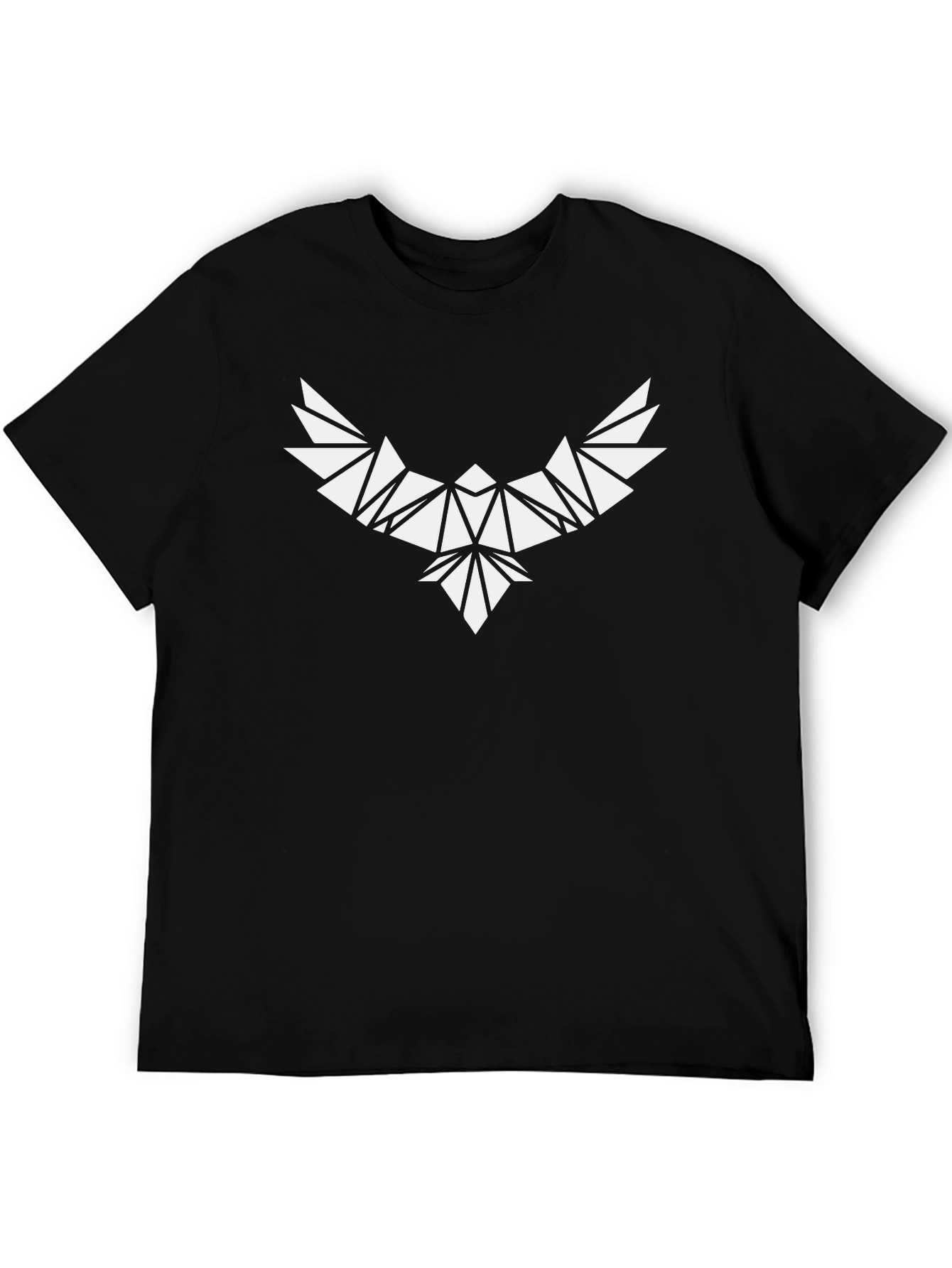 Geometric Eagle T-Shirt - Modern Graphic Tee