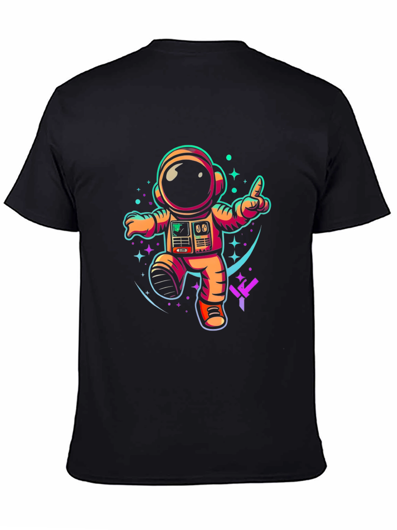Astronaut Graphic T-Shirt - Cool Space Design