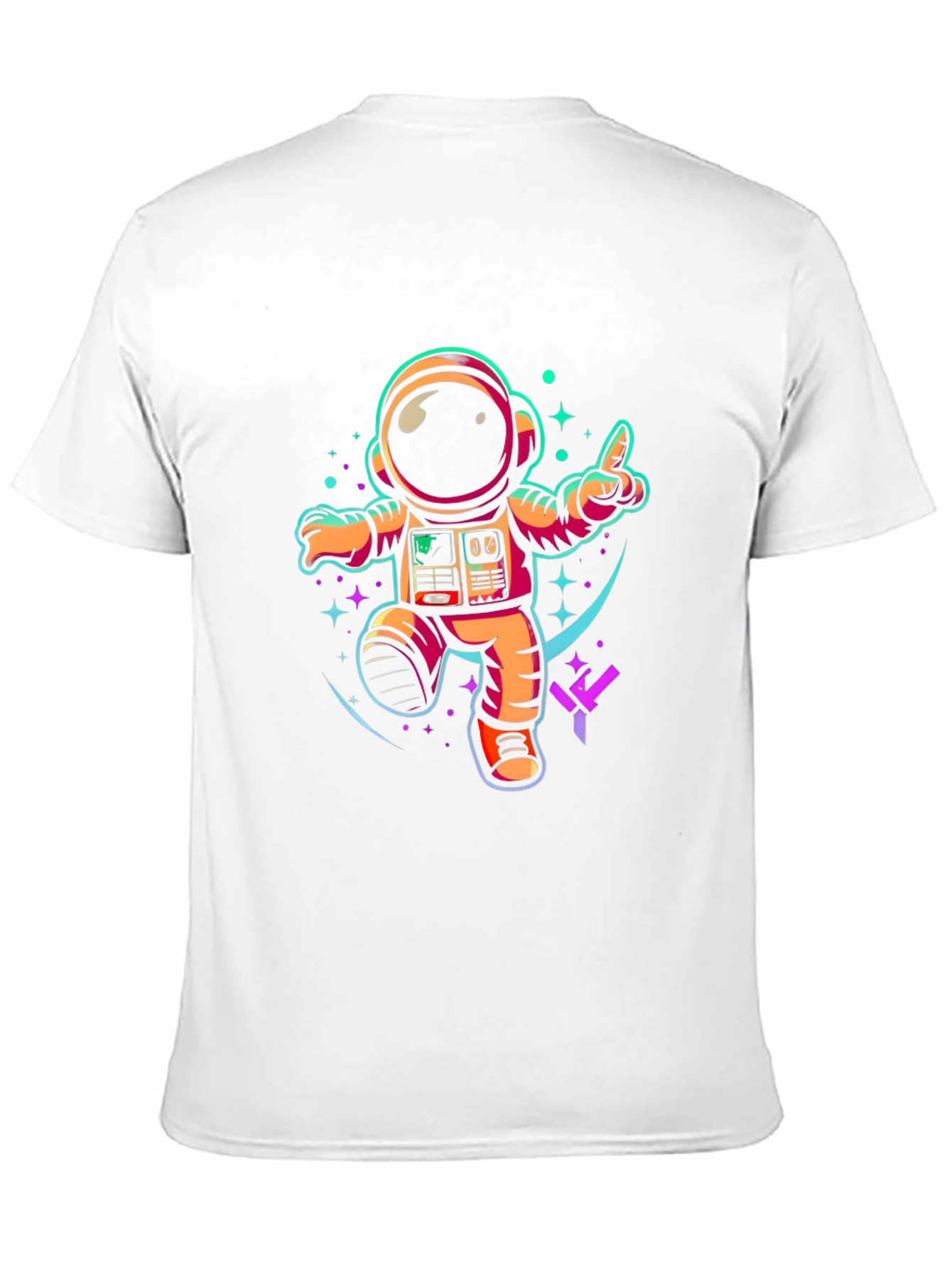 Astronaut Graphic T-Shirt - Cool Space Design