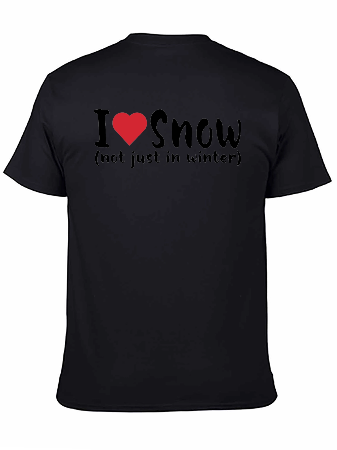I Love Snow T-Shirt: Winter Fun Tee