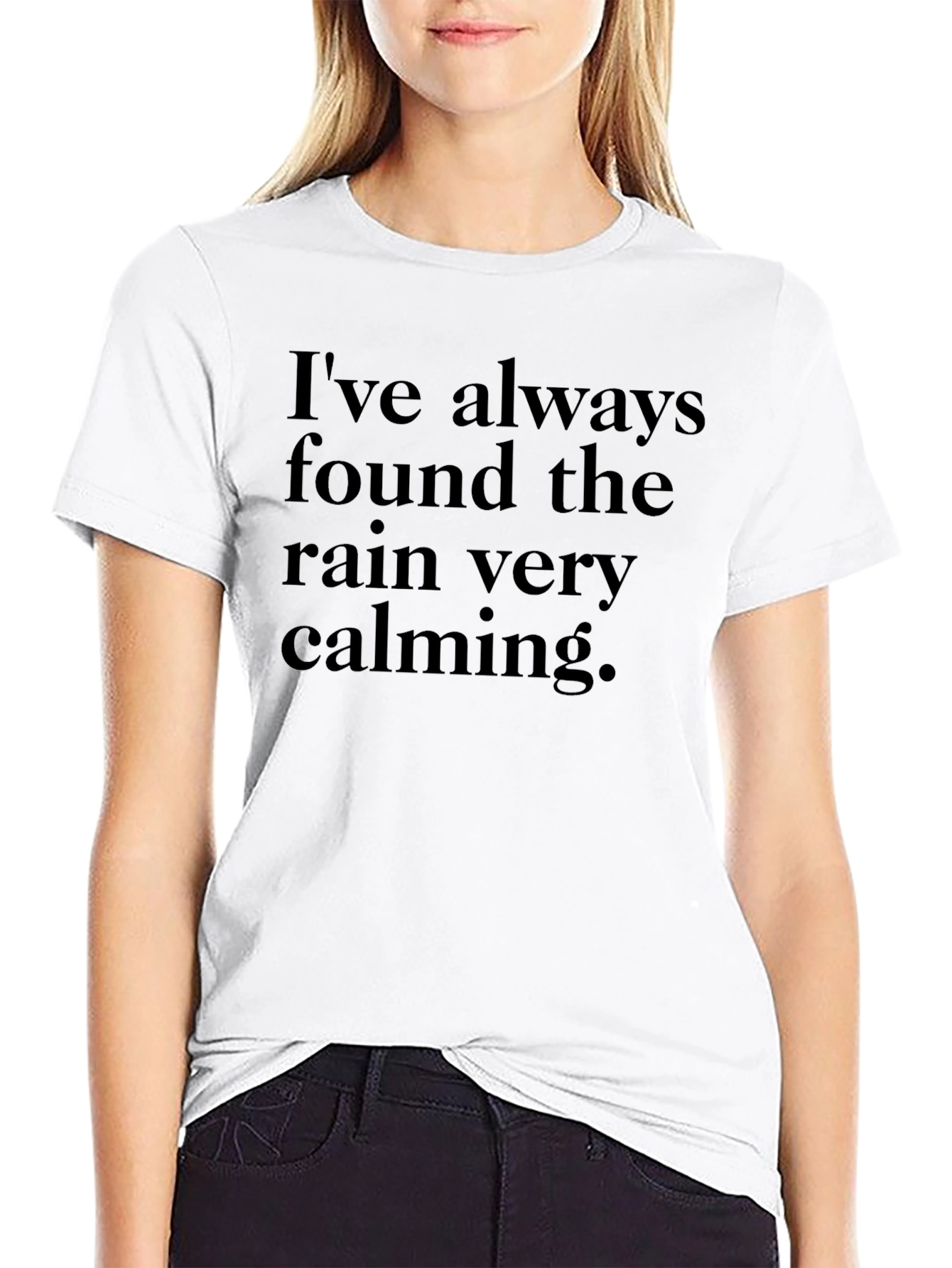 Calming Rain T-Shirt - Soft Cotton Tee