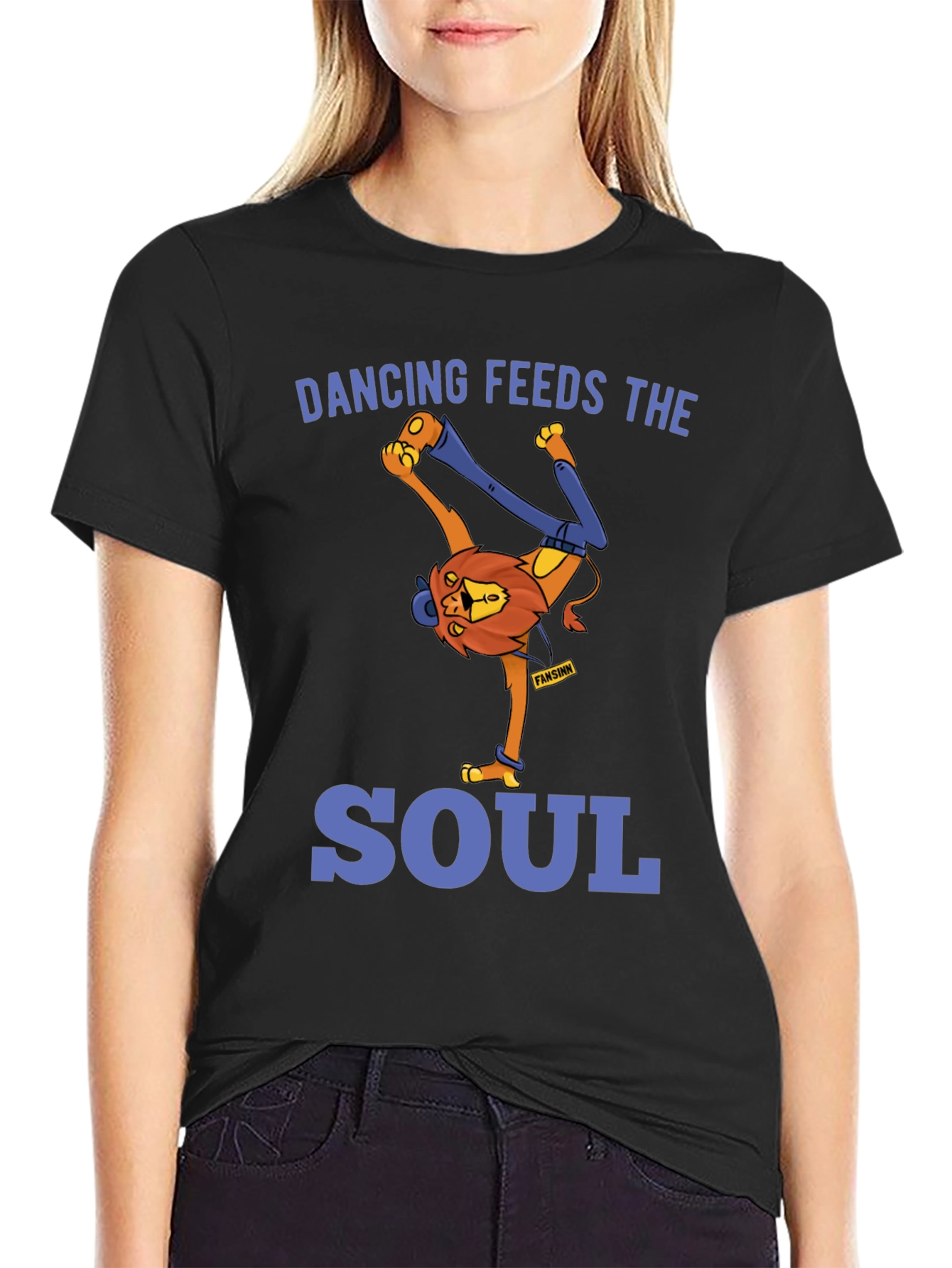 Dancing Lion Graphic Tee - Comfort Fit