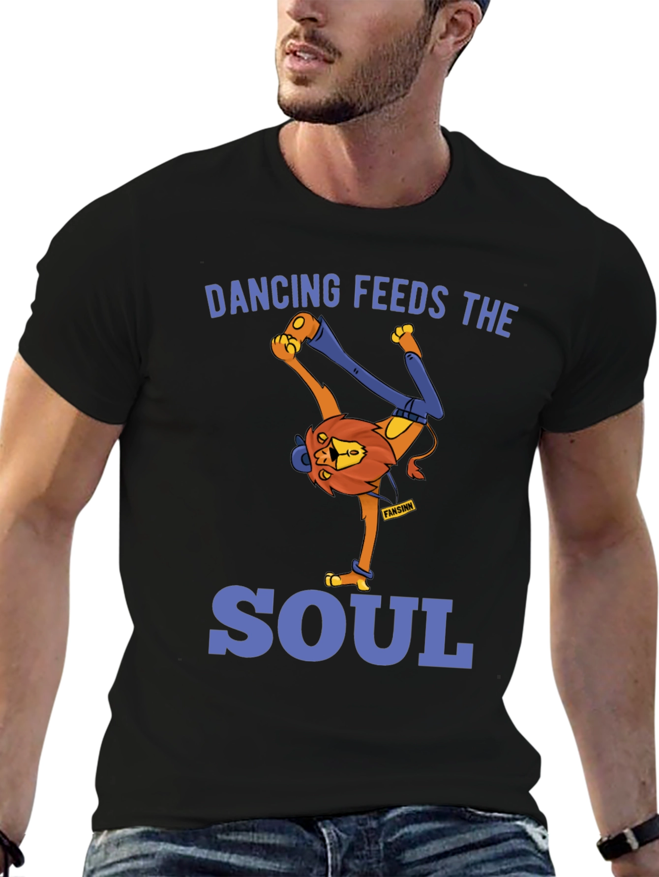Dancing Lion Graphic Tee - Comfort Fit