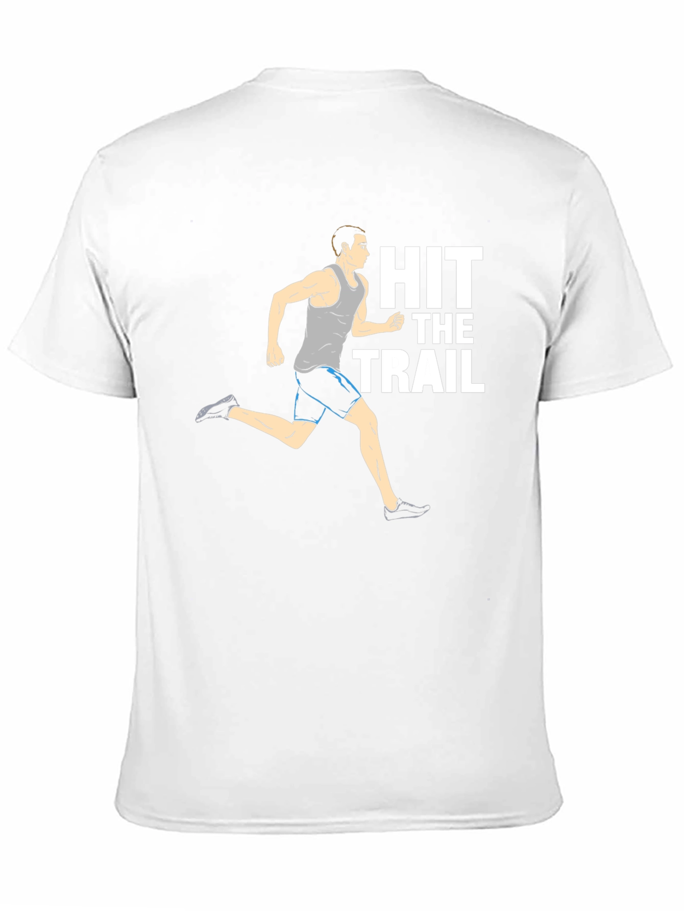 Hit the Trail Graphic Tee - Mens Black T-Shirt
