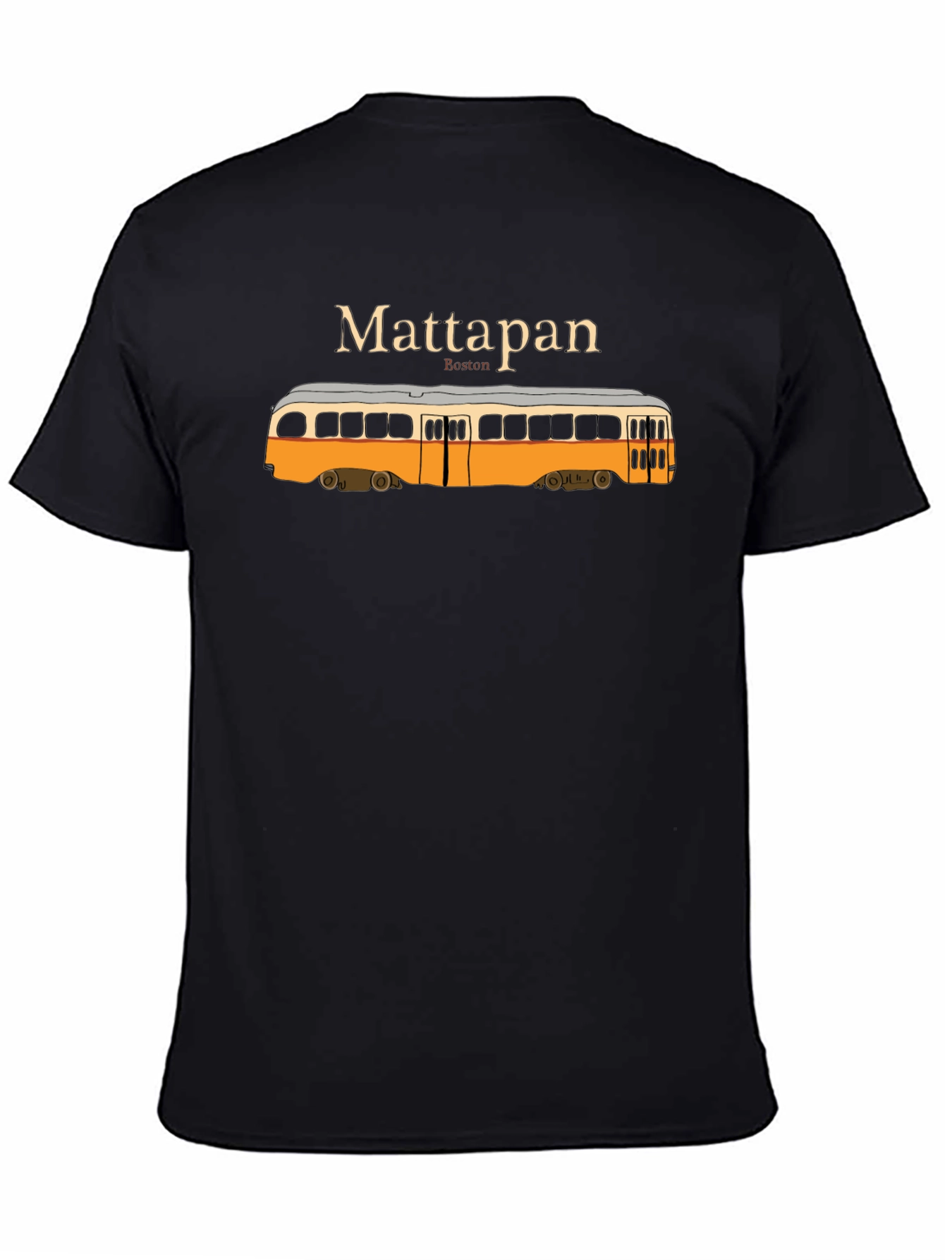 Mattapan Boston Trolley T-Shirt
