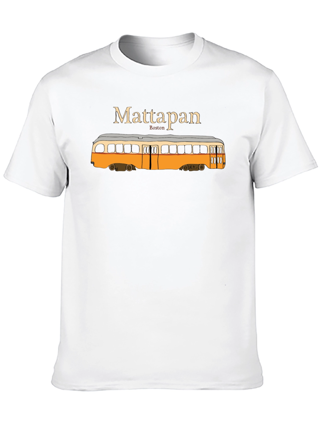 Mattapan Boston Trolley T-Shirt