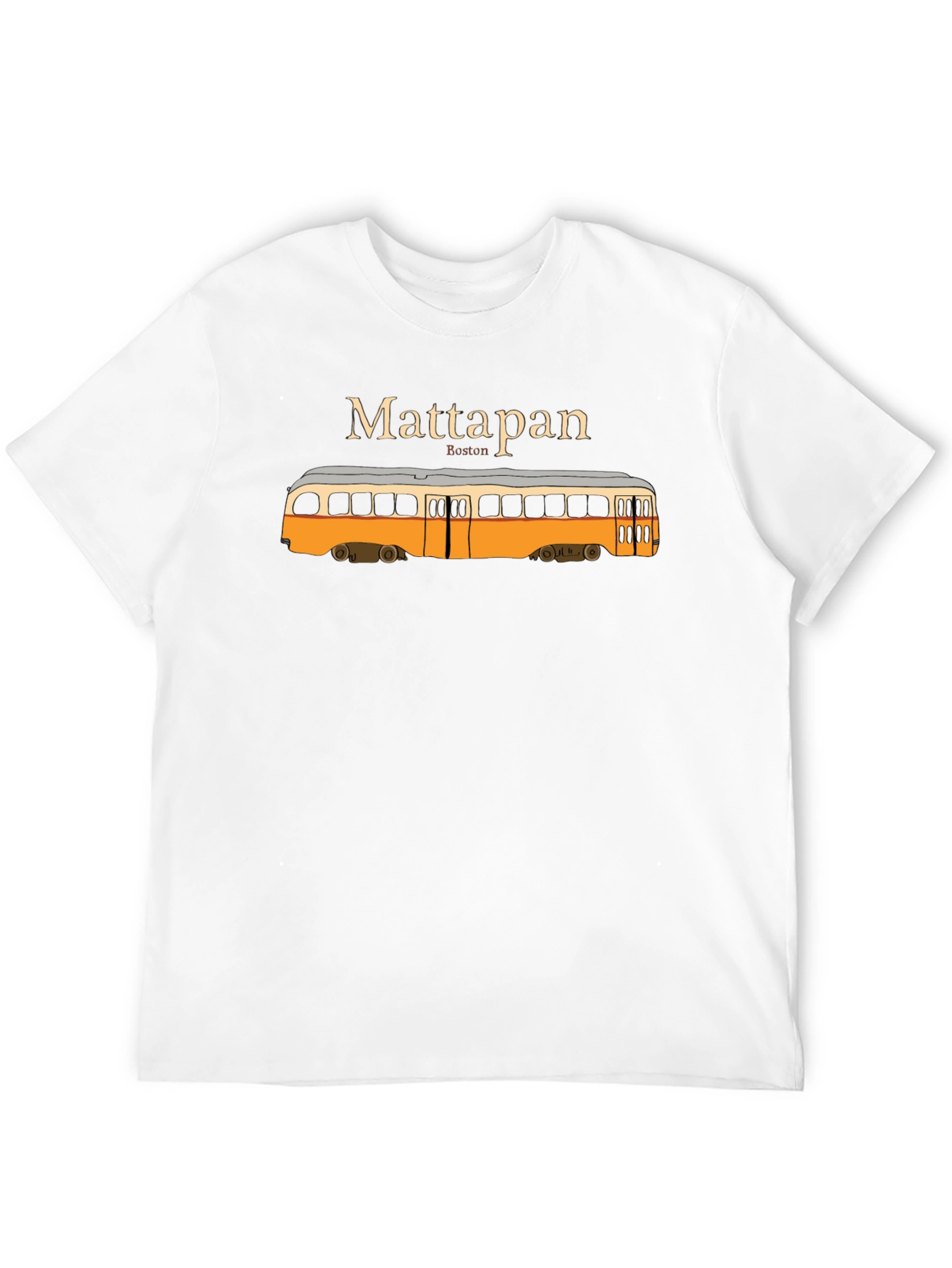 Mattapan Boston Trolley T-Shirt