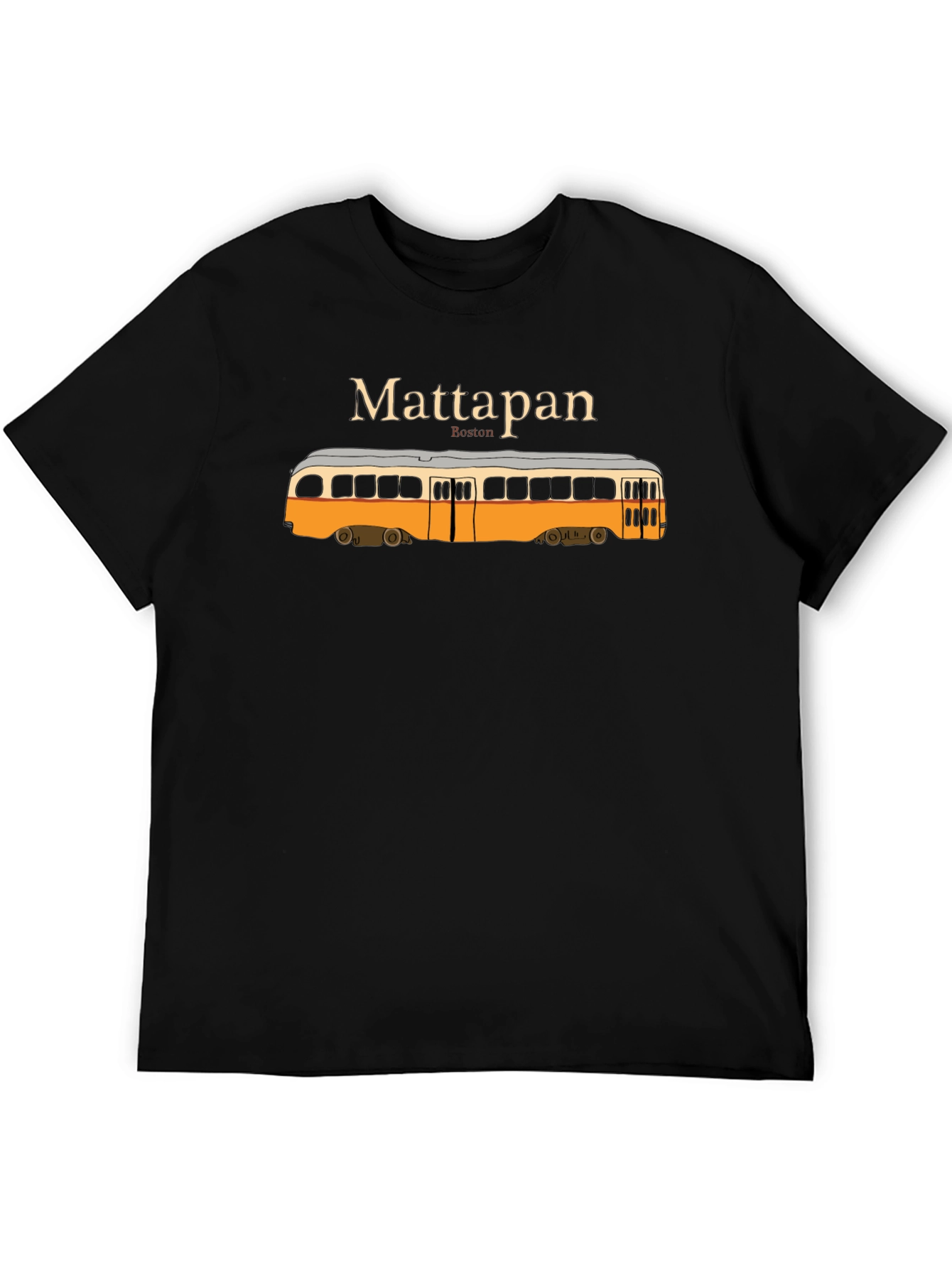 Mattapan Boston Trolley T-Shirt
