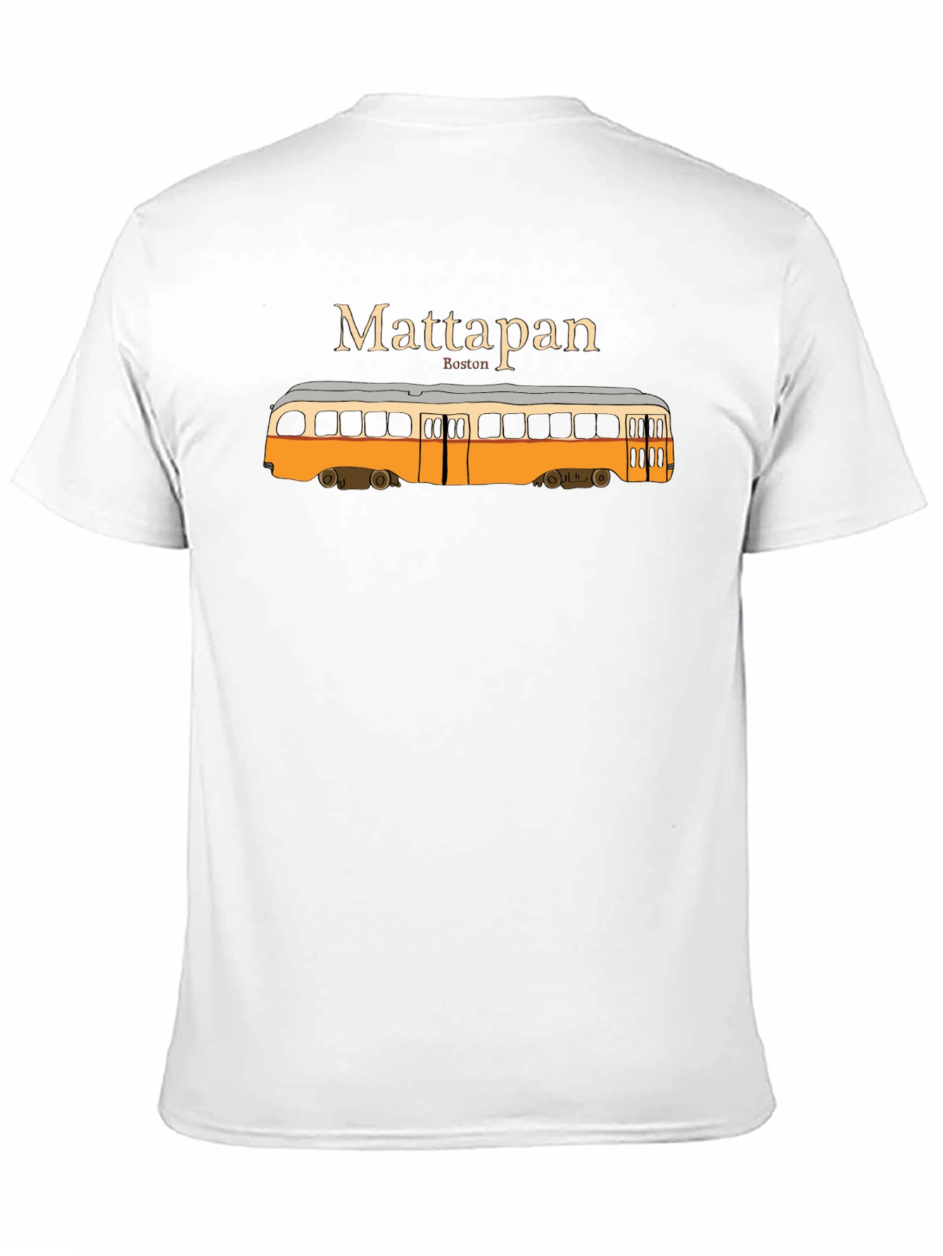 Mattapan Boston Trolley T-Shirt