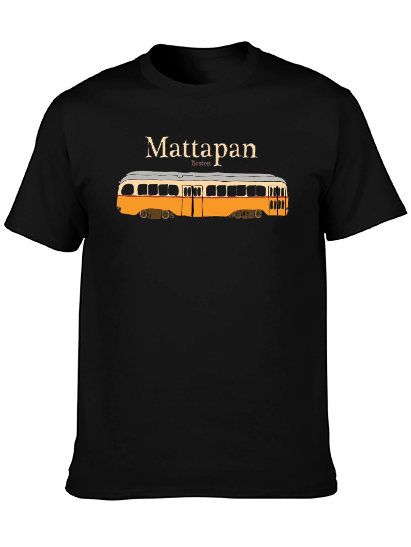 Mattapan Boston Trolley T-Shirt