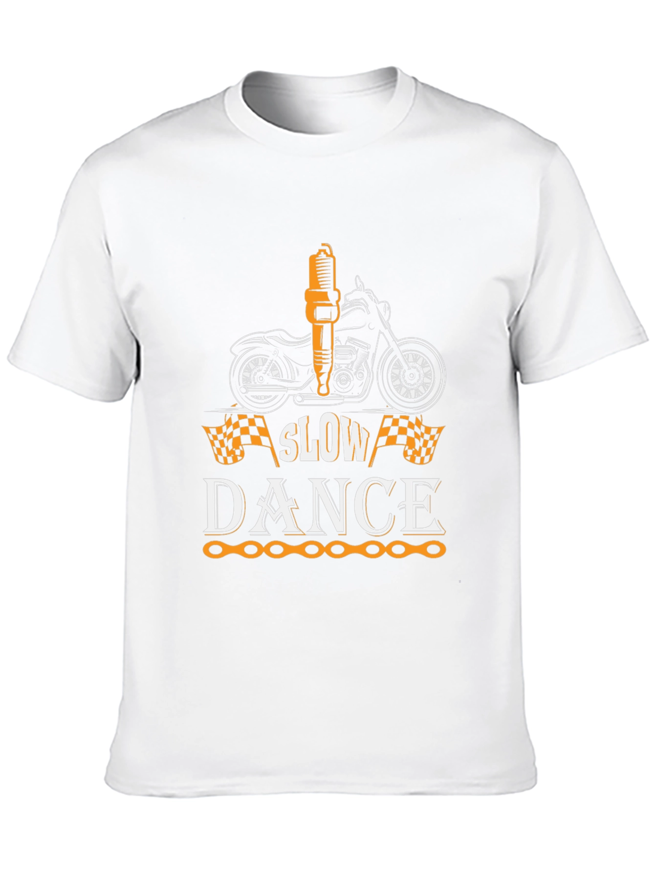 Slow Dance Motorcycle T-Shirt - Black