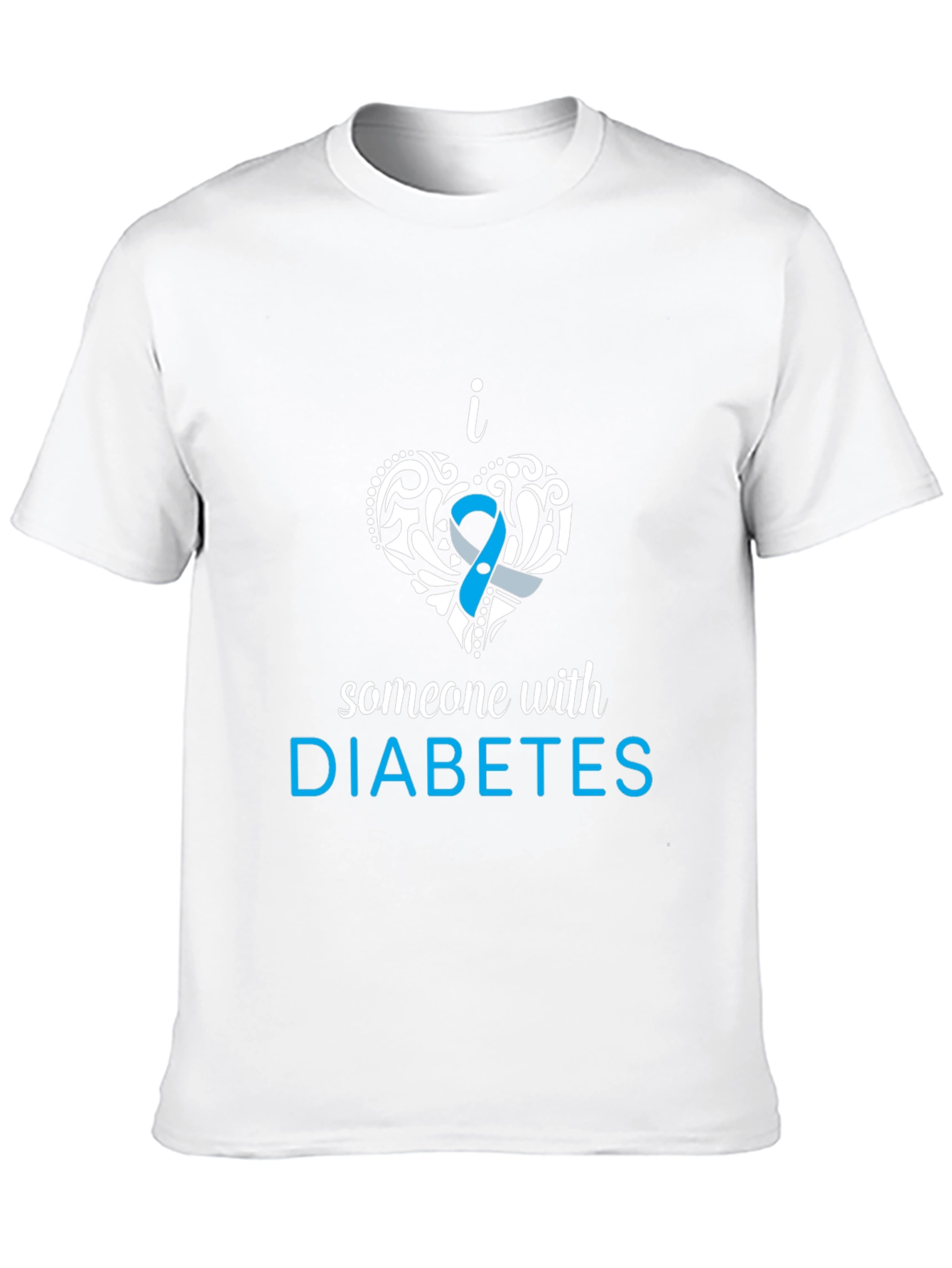 Diabetes Awareness T-Shirt - Support Someone With Diabetes