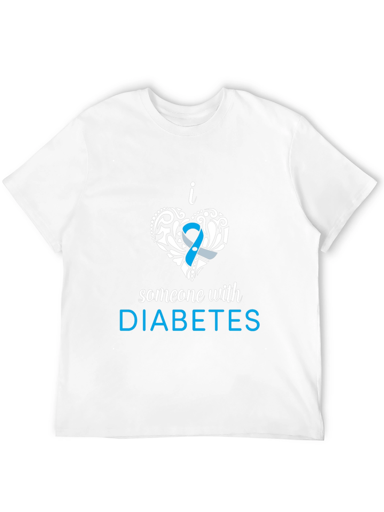 Diabetes Awareness T-Shirt - Support Someone With Diabetes