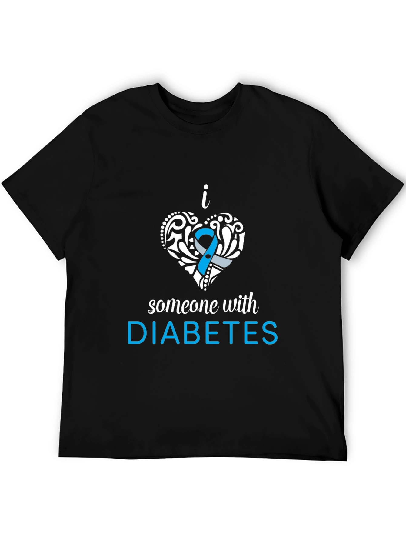Diabetes Awareness T-Shirt - Support Someone With Diabetes