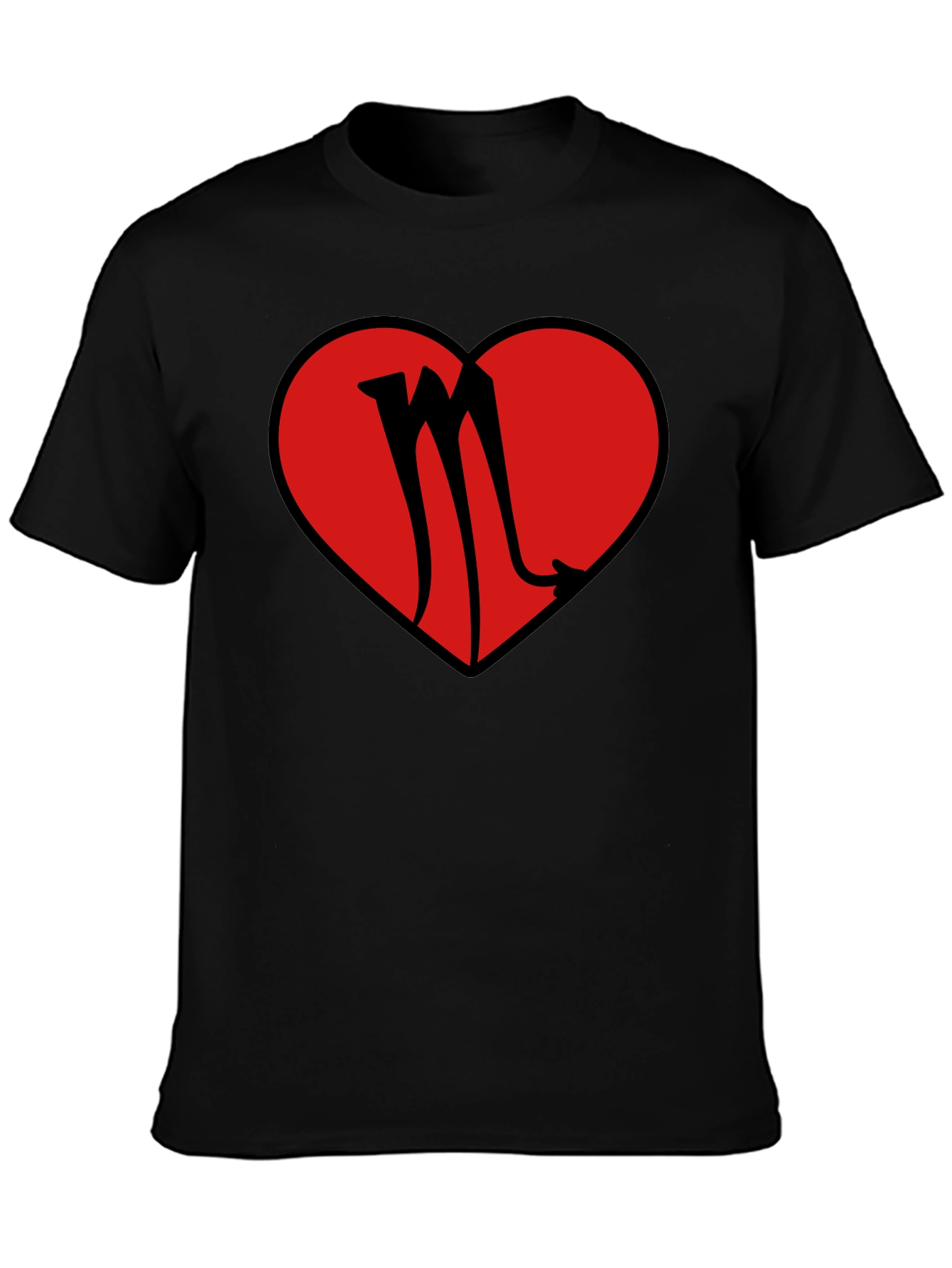 Scorpio Heart Graphic T-Shirt