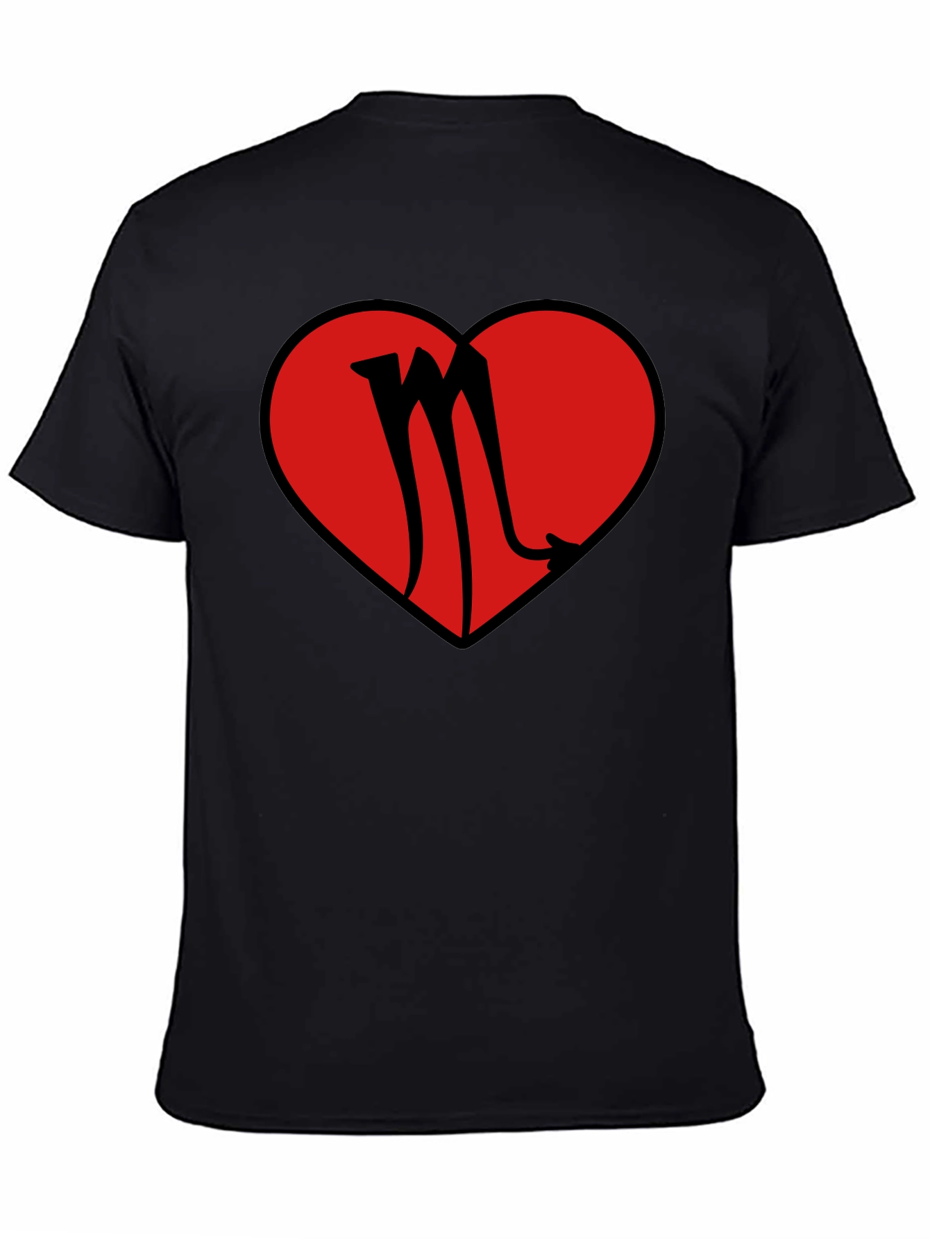 Scorpio Heart Graphic T-Shirt