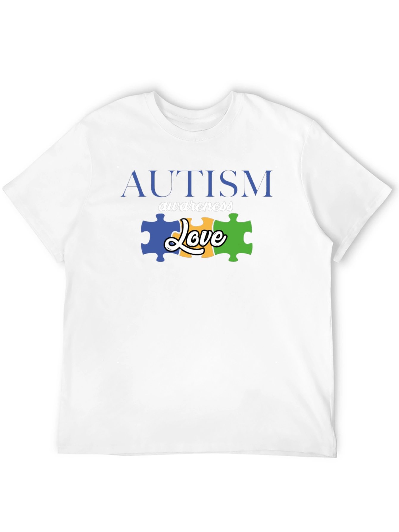 Autism Awareness Love Puzzle Piece T-Shirt