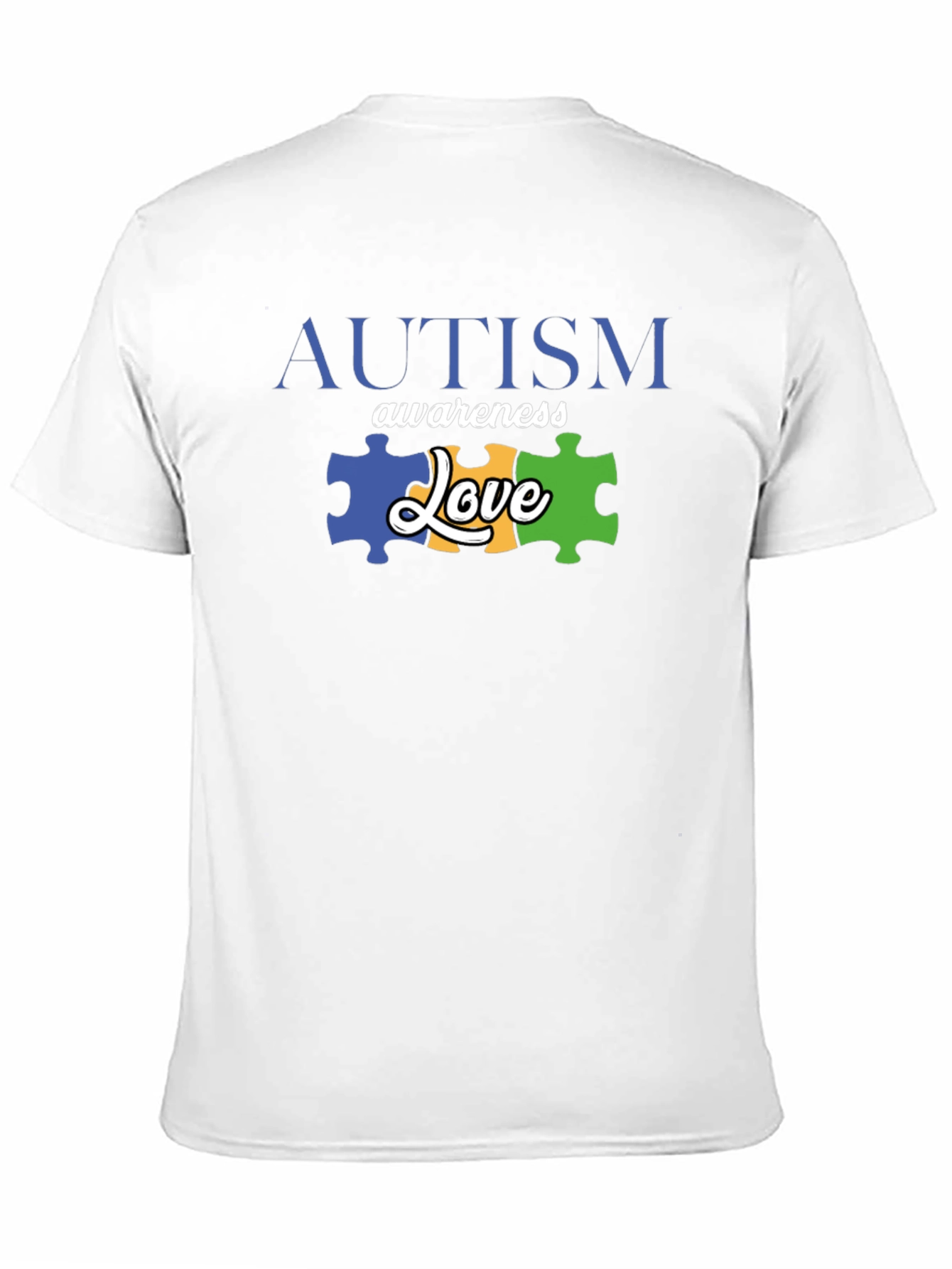 Autism Awareness Love Puzzle Piece T-Shirt
