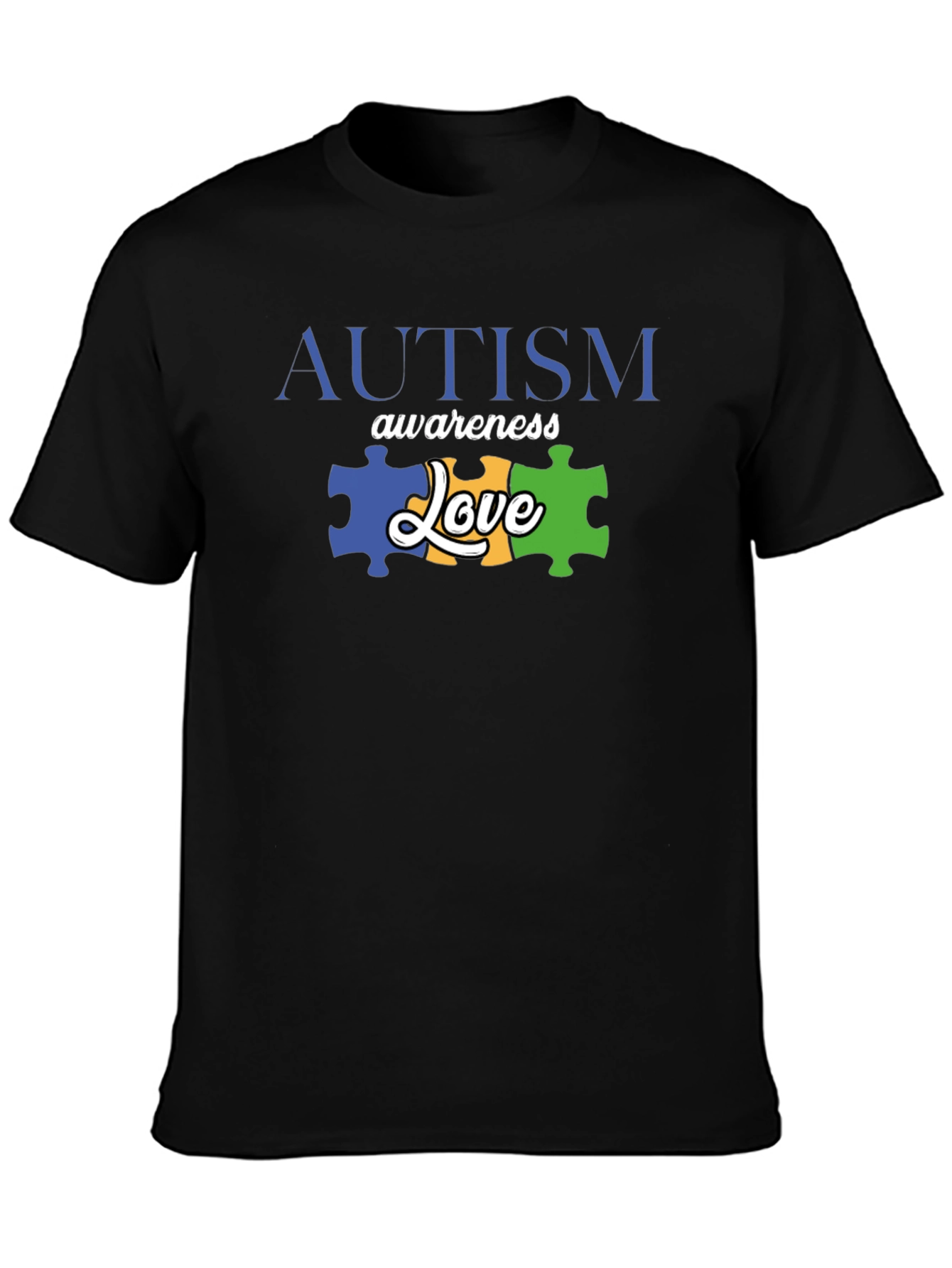 Autism Awareness Love Puzzle Piece T-Shirt