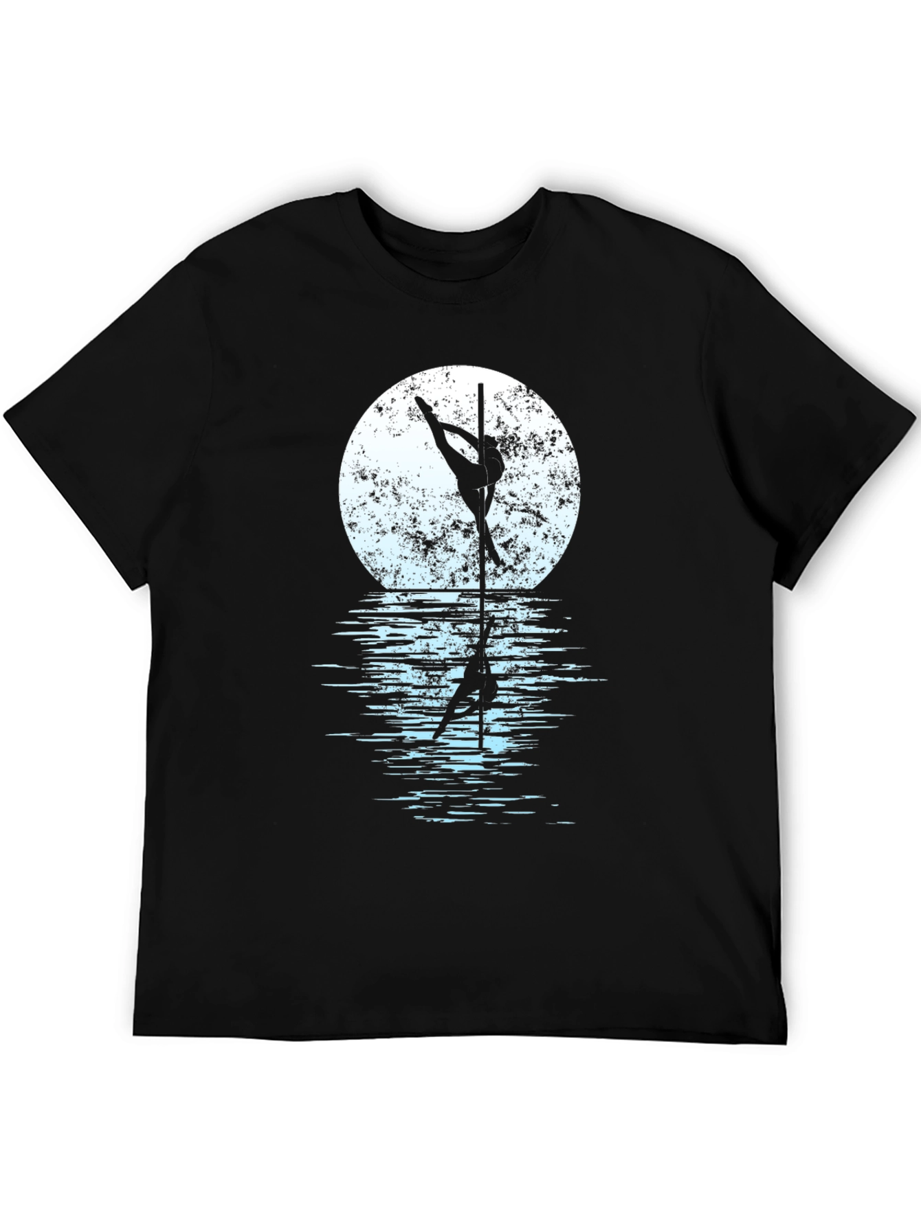 Pole Dancer Moon Reflection T-Shirt