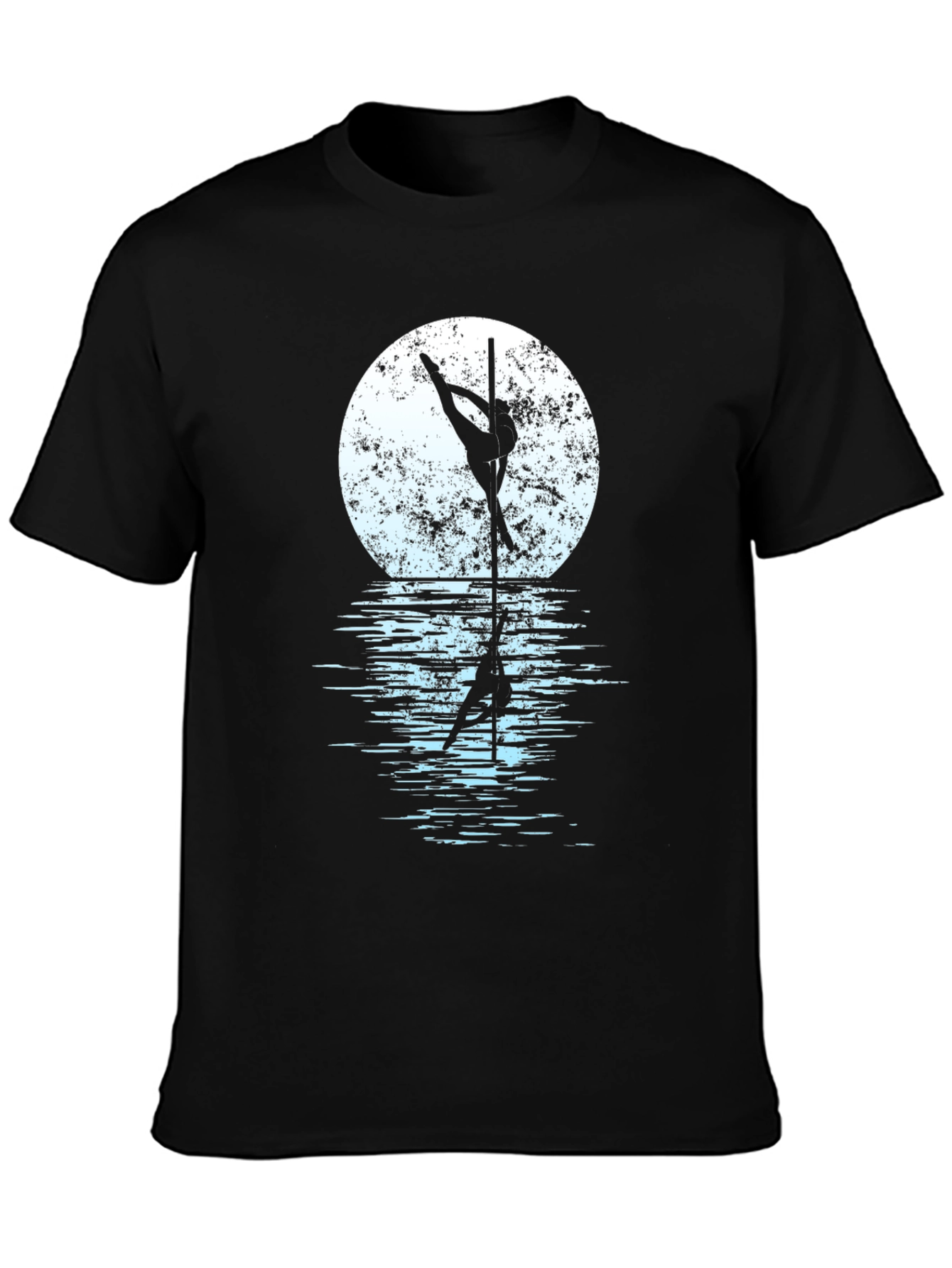 Pole Dancer Moon Reflection T-Shirt
