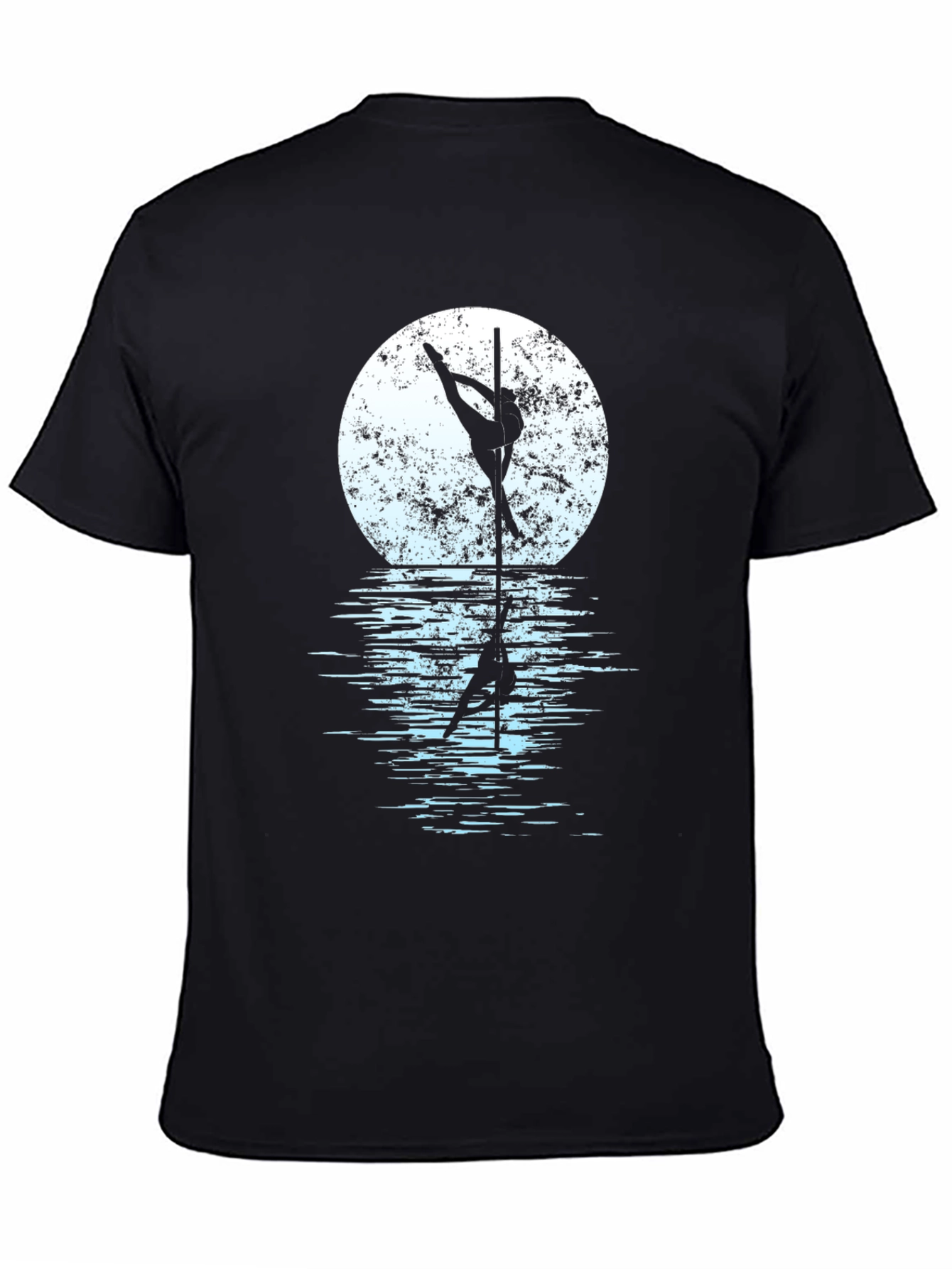 Pole Dancer Moon Reflection T-Shirt